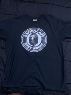 Bape Busy Works Tee | Grailed