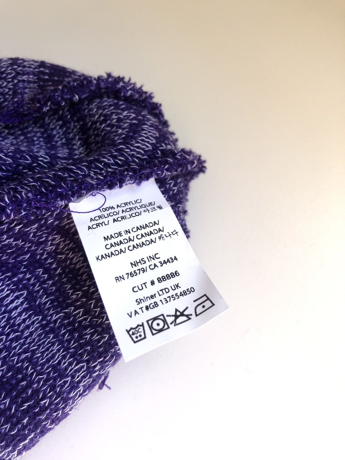 Santa Cruz Skateboards Santa Cruz Beanie PURPLE Size ONE SIZE - 3 Thumbnail