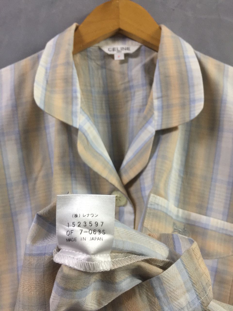Celine CELINE - Button Up Shirt Size US L / EU 52-54 / 3 - 7 Thumbnail