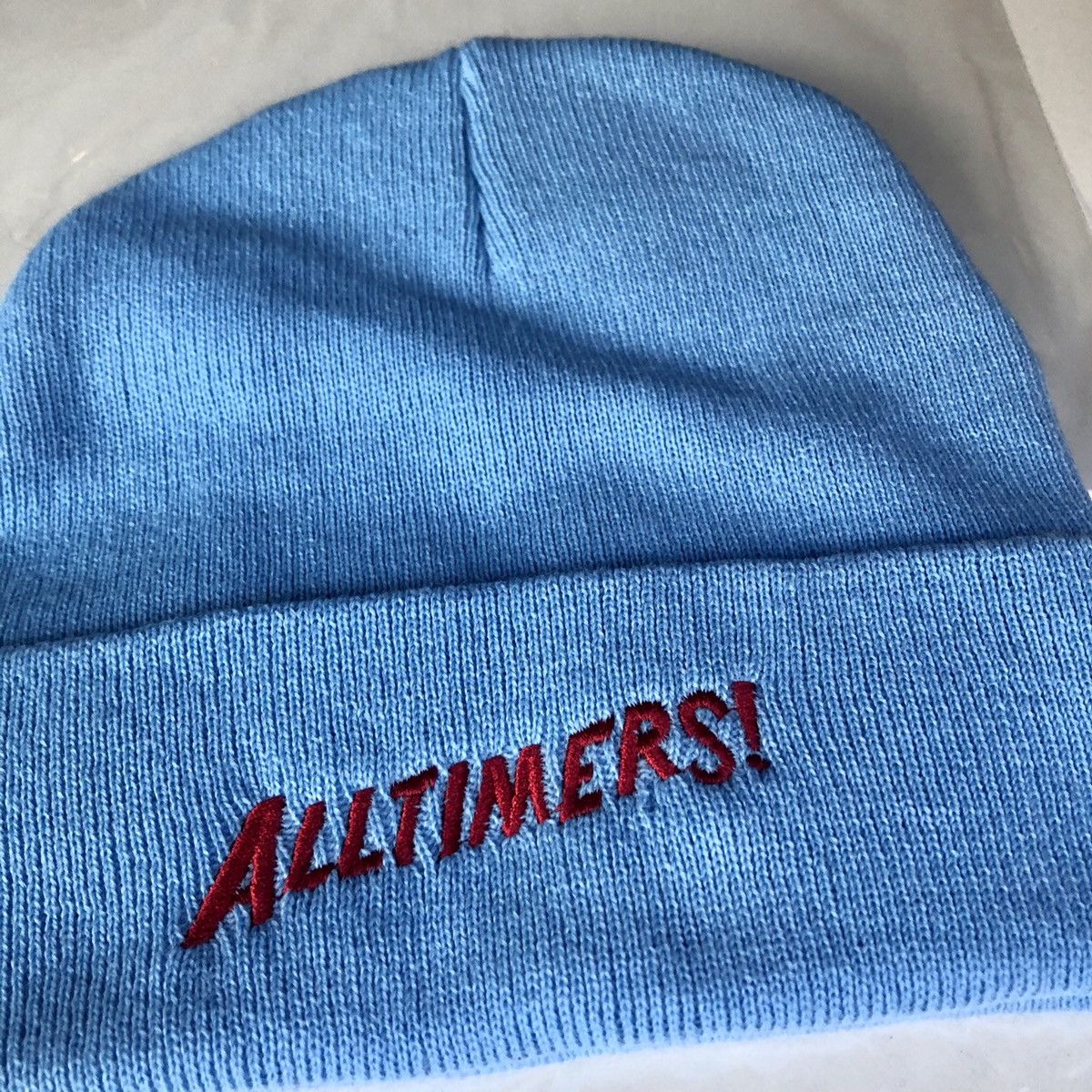 Alltimers NEW Beanie LIGHT BLUE Size ONE SIZE - 1 Thumbnail