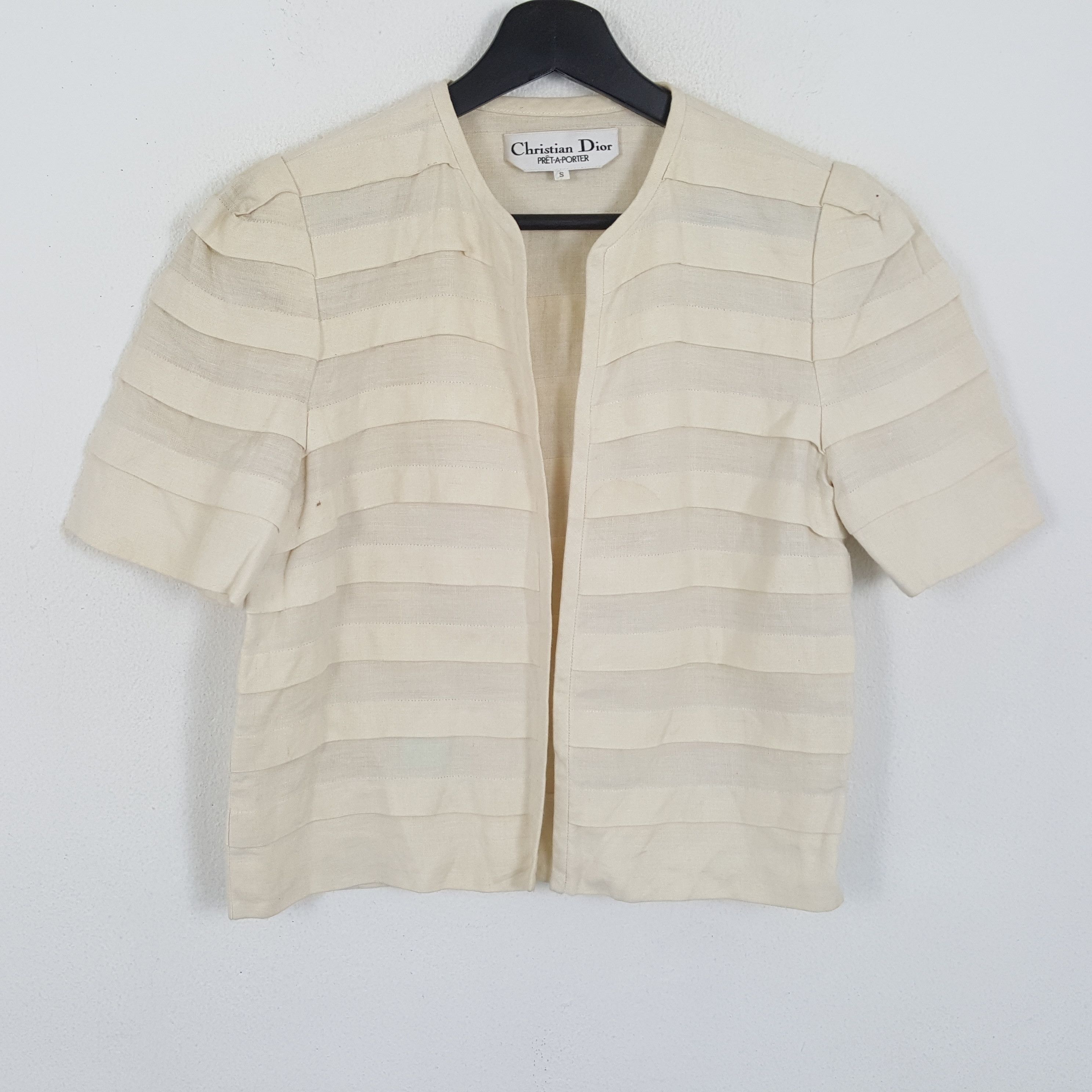 CHRISTIAN DIOR Italian Designer Vintage Mini Jacket