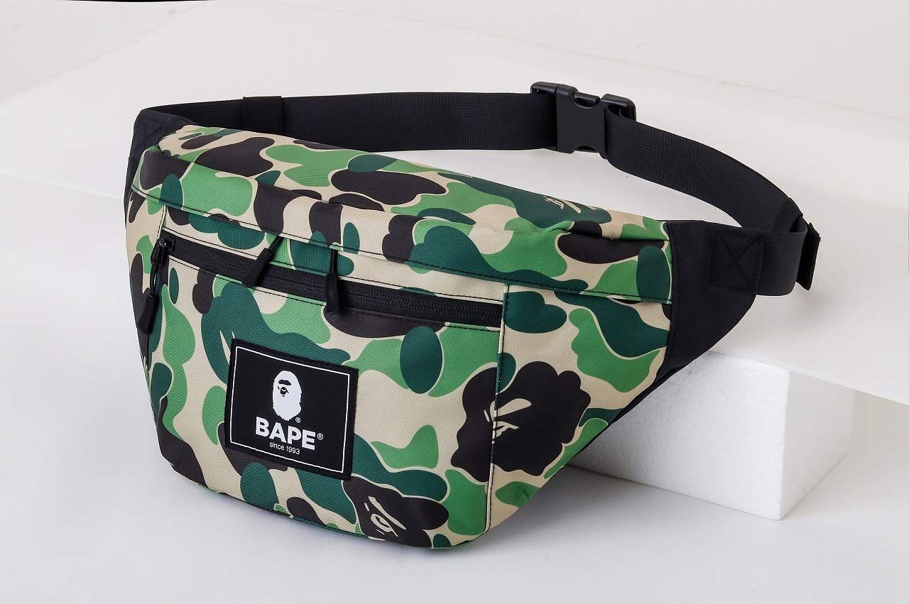Bape fanny pack camo hotsell