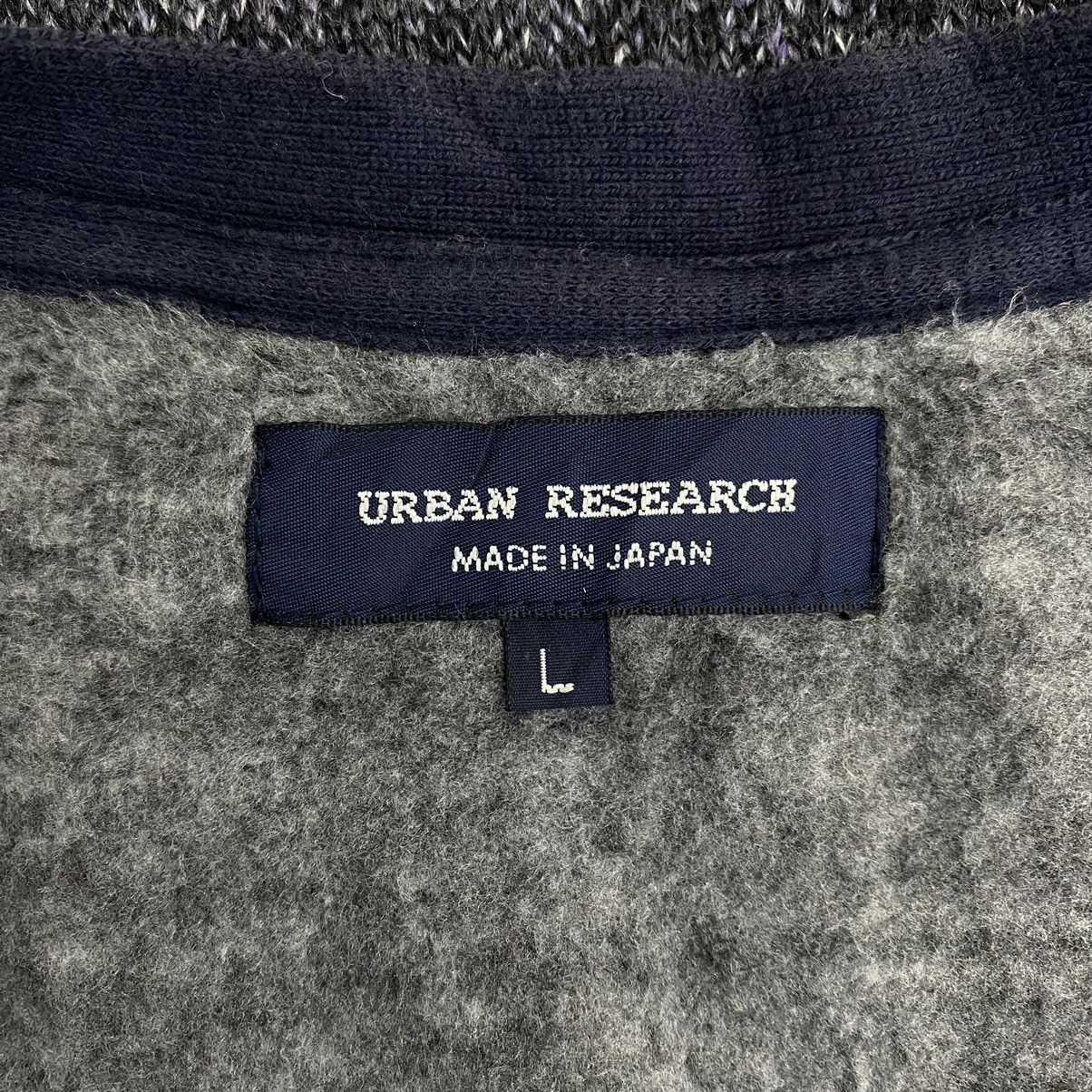 URBAN RESEARCH DOORS Vintage URBAN RESEARCH Japan Brand Wool Button Up Cardigan Size US L / EU 52-54 / 3 - 3 Thumbnail
