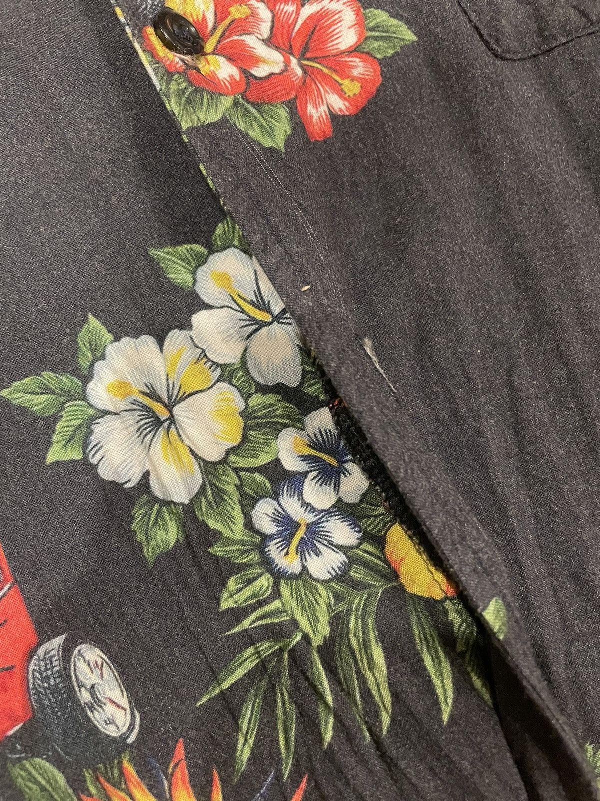 Rhude RARE Rhude Hot Rod Hawaiian Girl Logo Button Up Shirt Cars Size US M / EU 48-50 / 2 - 12 Thumbnail