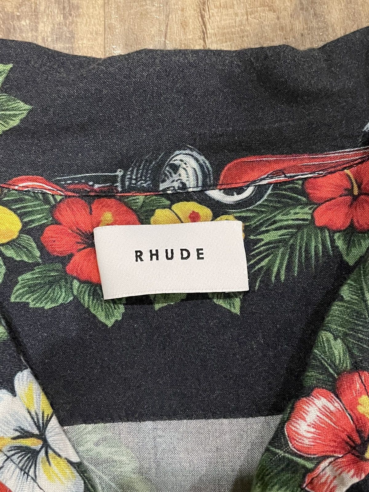 Rhude RARE Rhude Hot Rod Hawaiian Girl Logo Button Up Shirt Cars Size US M / EU 48-50 / 2 - 6 Thumbnail
