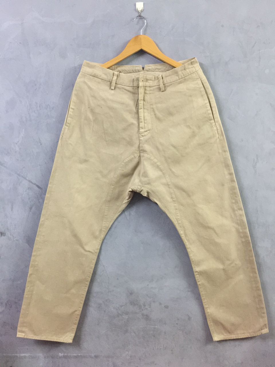Drop Crotch Balloon Selvedge Pants