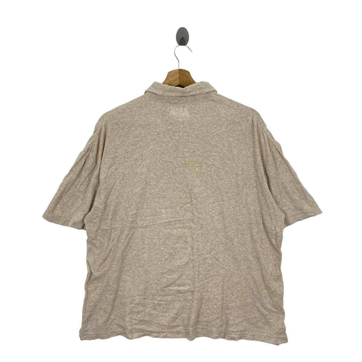 Katharine Hamnett London KATHARINE HAMNETT LONDON Half Zipper Collar Oversize Shirt Size US M / EU 48-50 / 2 - 5 Thumbnail
