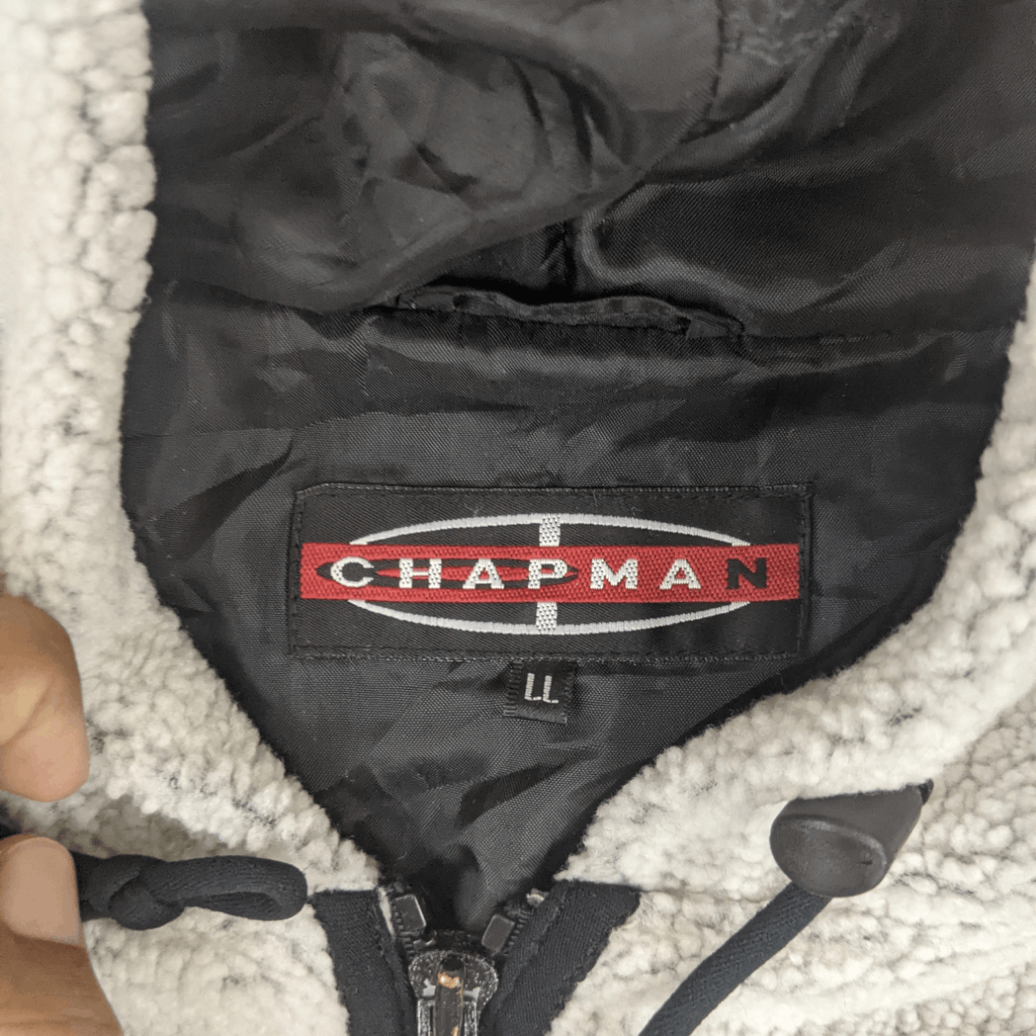Japanese Brand Vintage CHAPMAN Fluffy Fleece Sherpa Winter Jacket Size US L / EU 52-54 / 3 - 12 Thumbnail