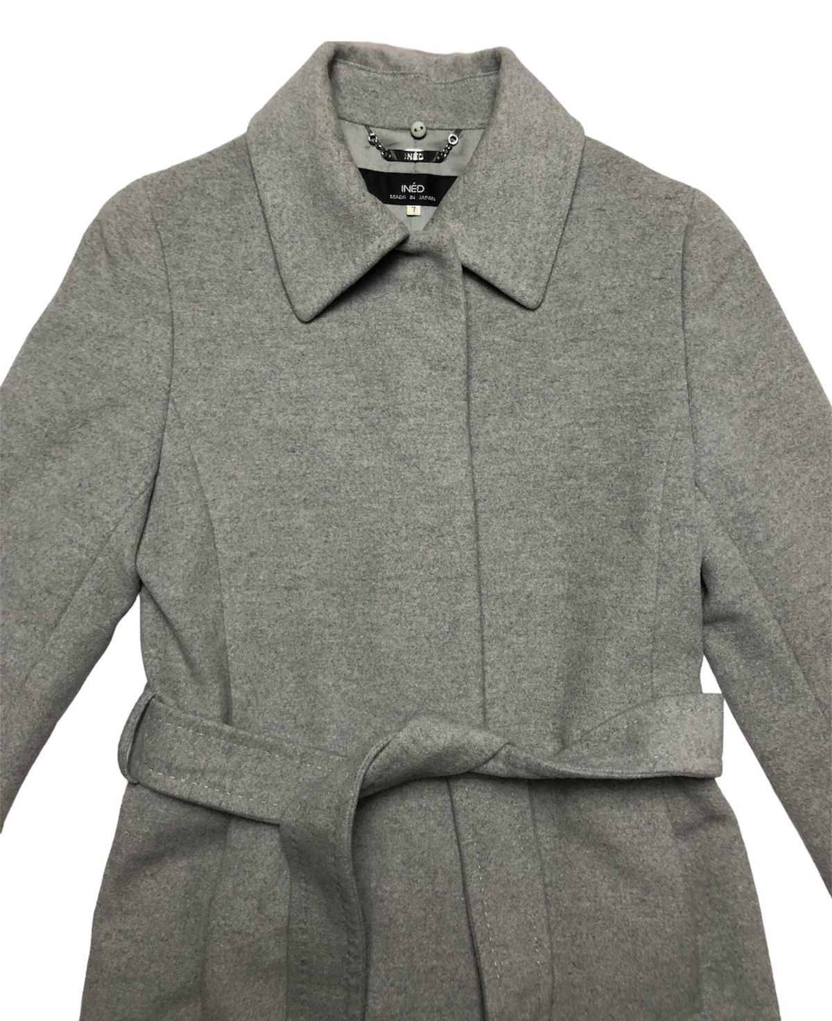 Japanese Brand × Yohji Yamamoto Ined wool long coat jacket Size S / US 4 / IT 40 - 6 Thumbnail