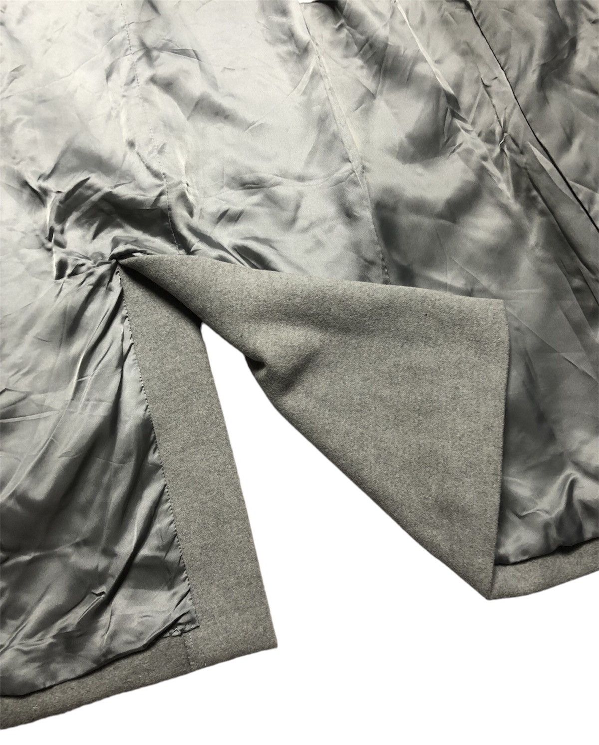 Japanese Brand × Yohji Yamamoto Ined wool long coat jacket Size S / US 4 / IT 40 - 12 Thumbnail