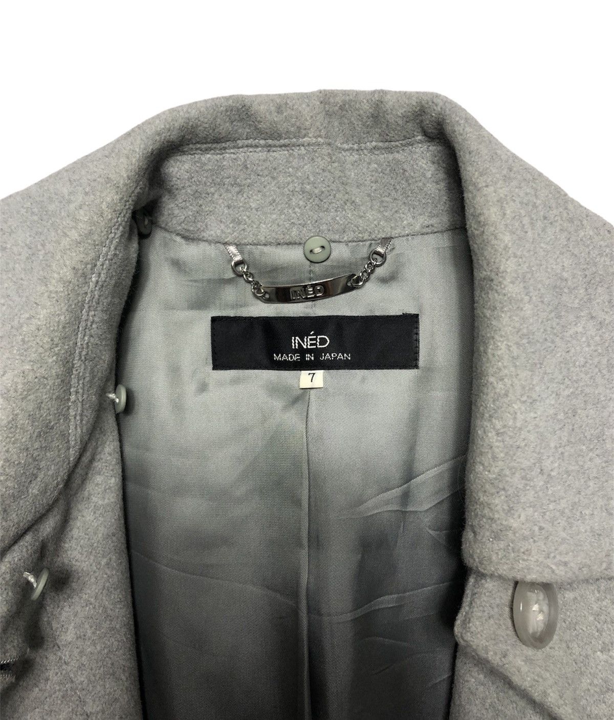 Japanese Brand × Yohji Yamamoto Ined wool long coat jacket Size S / US 4 / IT 40 - 13 Thumbnail