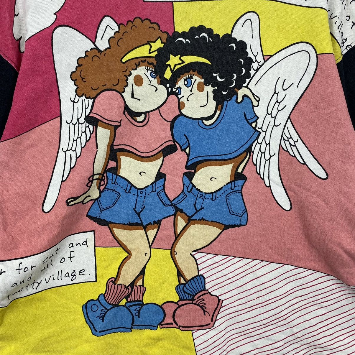 Fiorucci FIORUCCI ITALY Italian Designer Brand Cupid Overprint Shirt Size US L / EU 52-54 / 3 - 3 Thumbnail