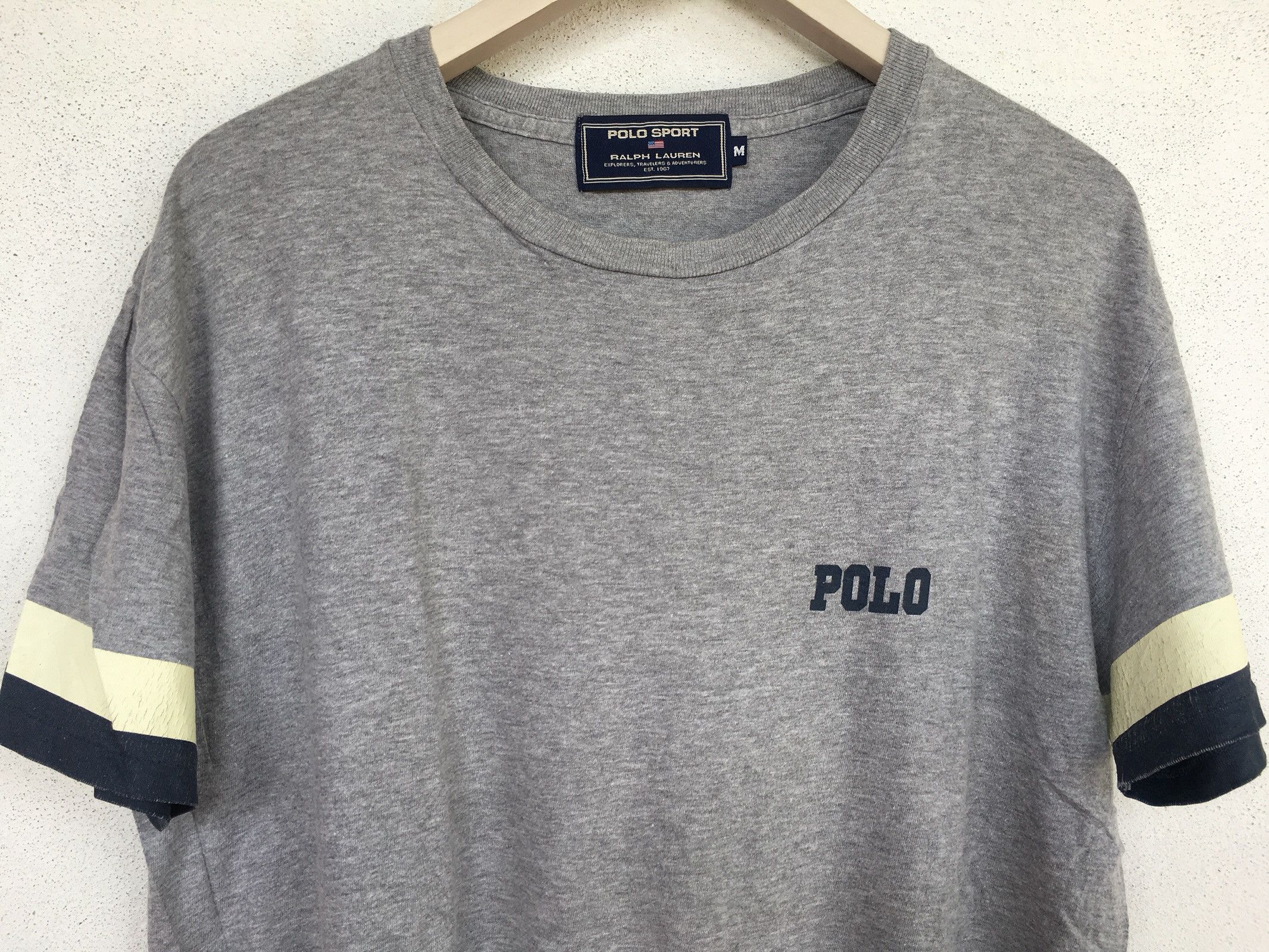 Polo Ralph Lauren × Vintage Vintage Polo Sport Ralph Lauren T Shirt Size US M / EU 48-50 / 2 - 3 Thumbnail
