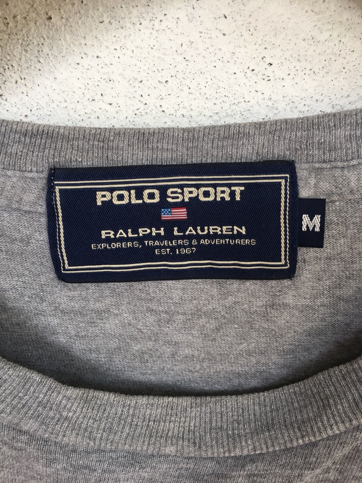 Polo Ralph Lauren × Vintage Vintage Polo Sport Ralph Lauren T Shirt Size US M / EU 48-50 / 2 - 5 Thumbnail