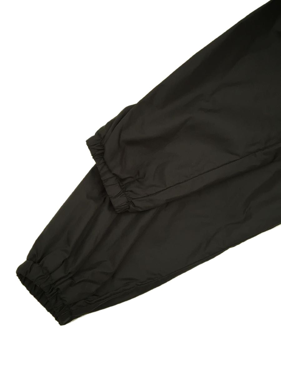 Jacket Black Nylon Logo Back Printed Coach