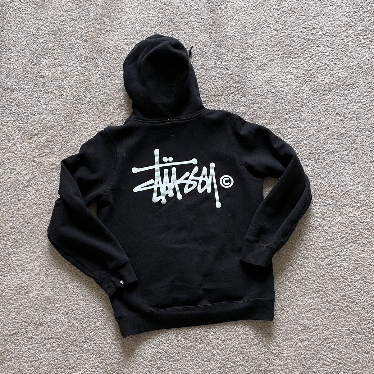 Stussy Hoodie Vintage Big Logo Size S