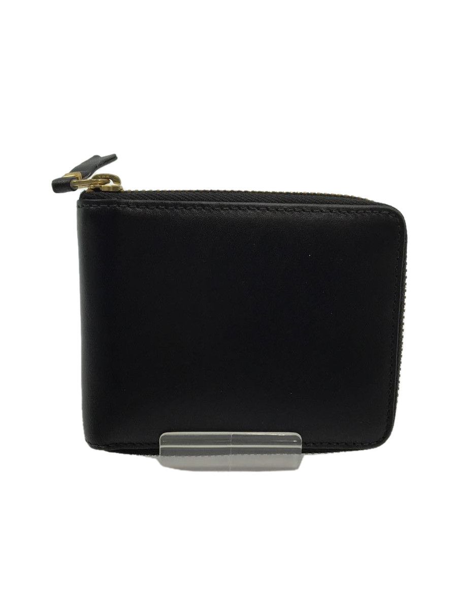 Wallets Black Bi-fold Zip Plain