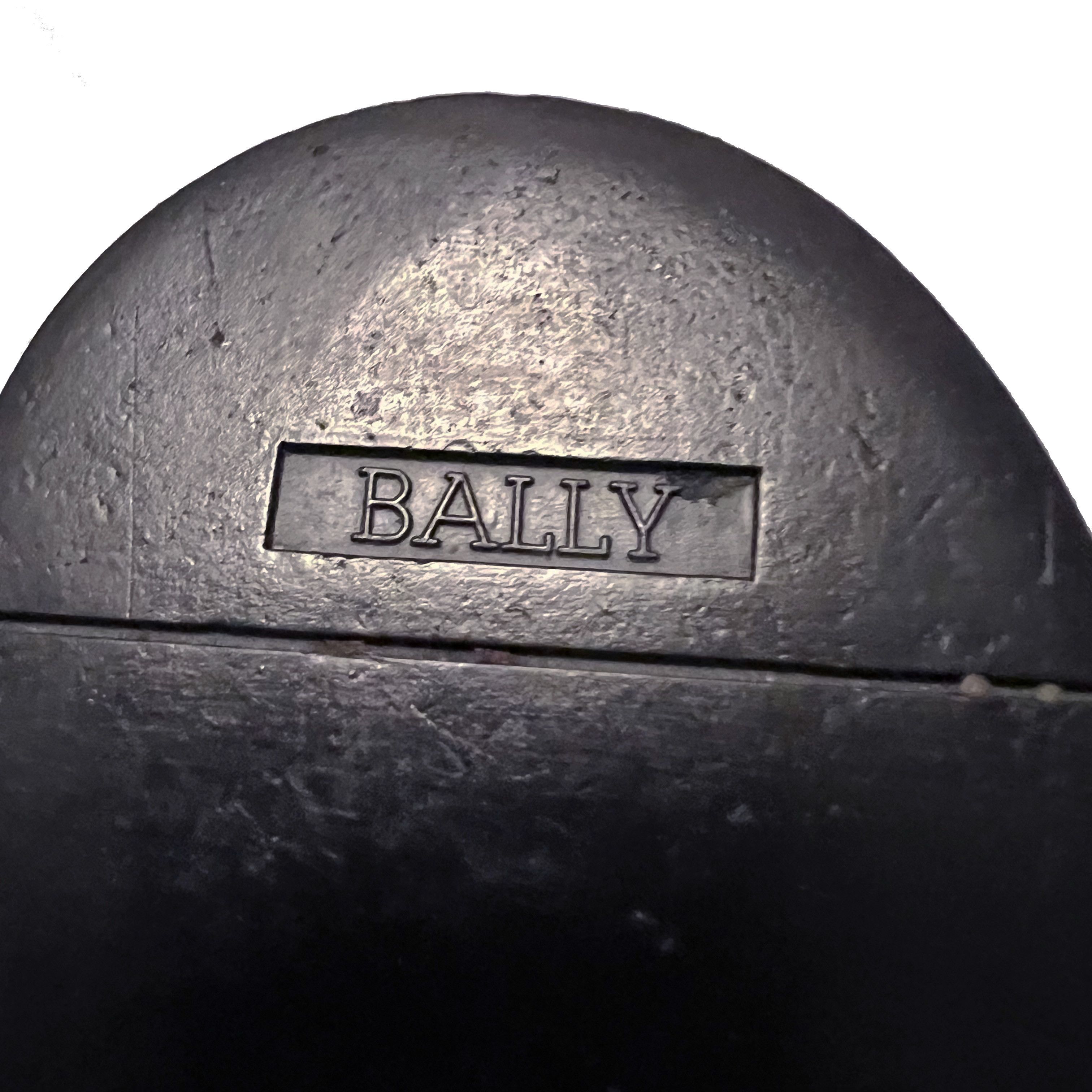 Bally $1200 BALLY Men's Patent & Calfskin Leather Cap Toe Oxfords Size US 10 / EU 43 - 10 Thumbnail