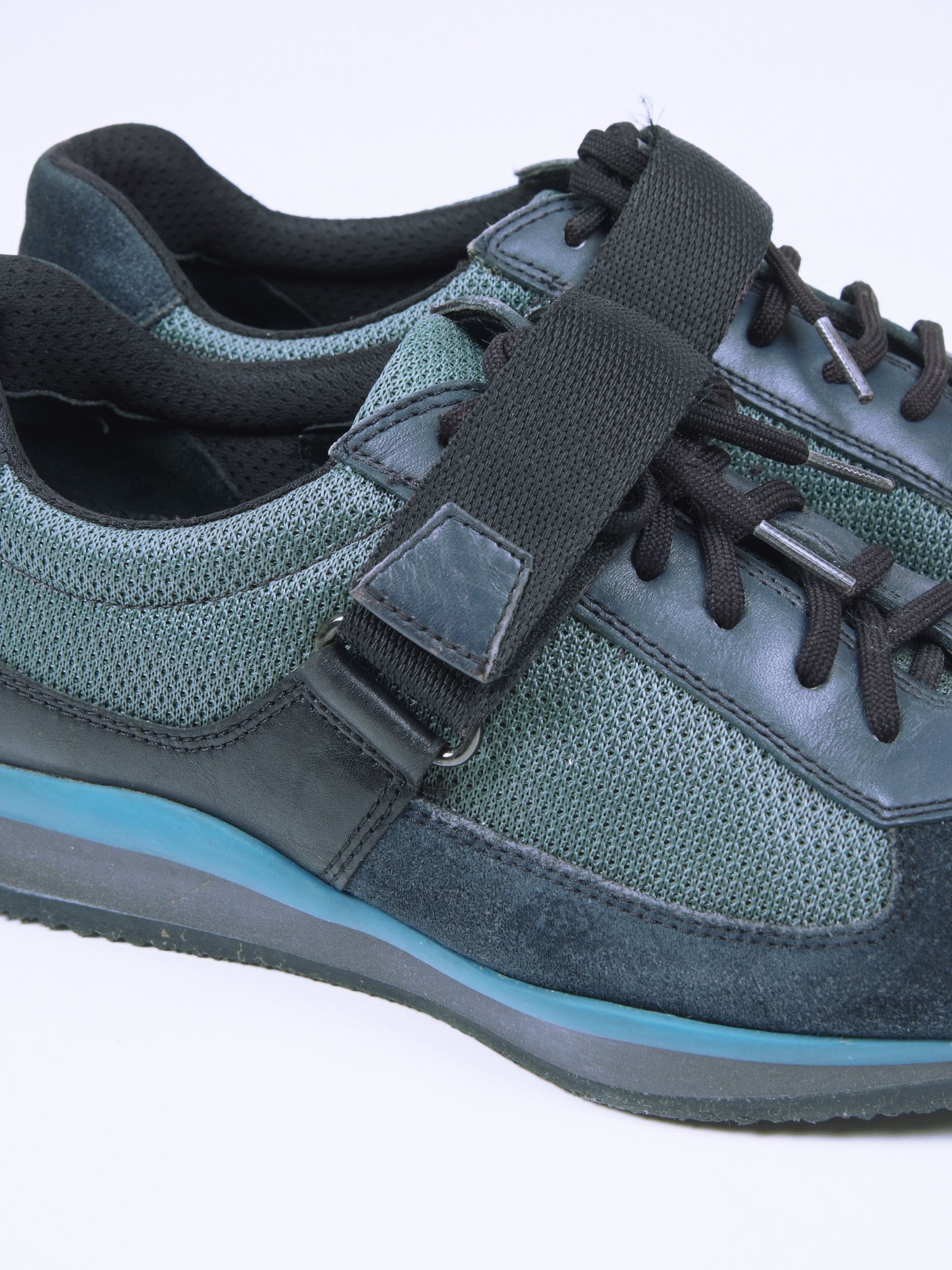 Prada × Vintage Vintage y2k Prada Low Top Sneakers Size US 8 / IT 38 - 7 Thumbnail