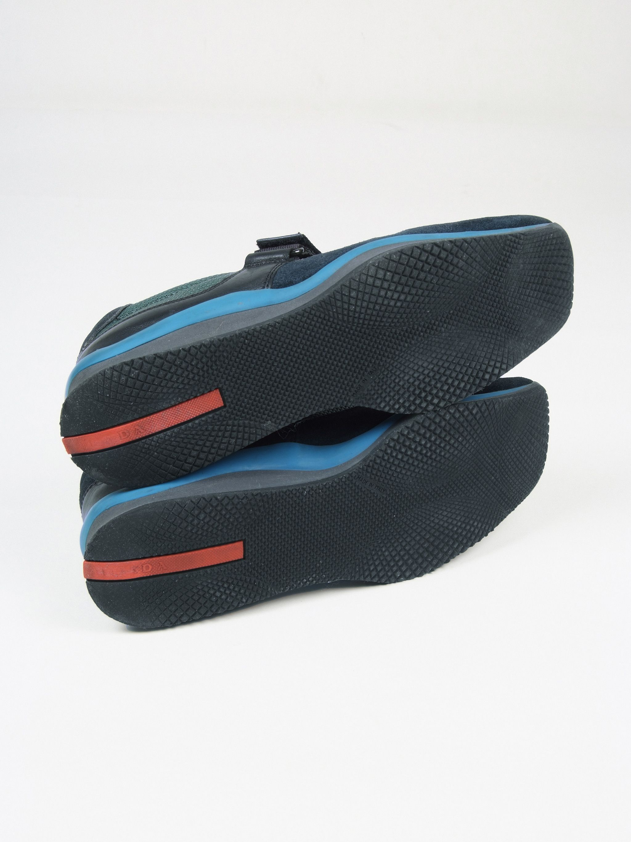 Prada × Vintage Vintage y2k Prada Low Top Sneakers Size US 8 / IT 38 - 4 Thumbnail