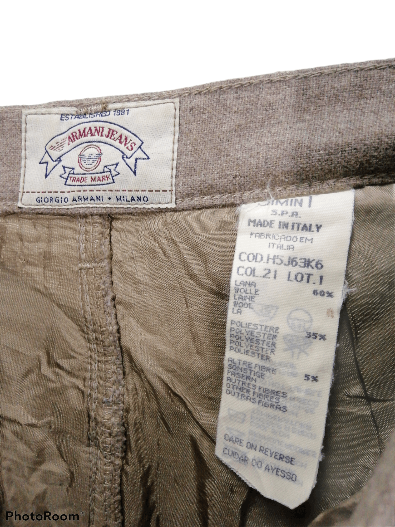 Giorgio Armani GIORGIO ARMANI MILANO Size US 29 - 6 Thumbnail