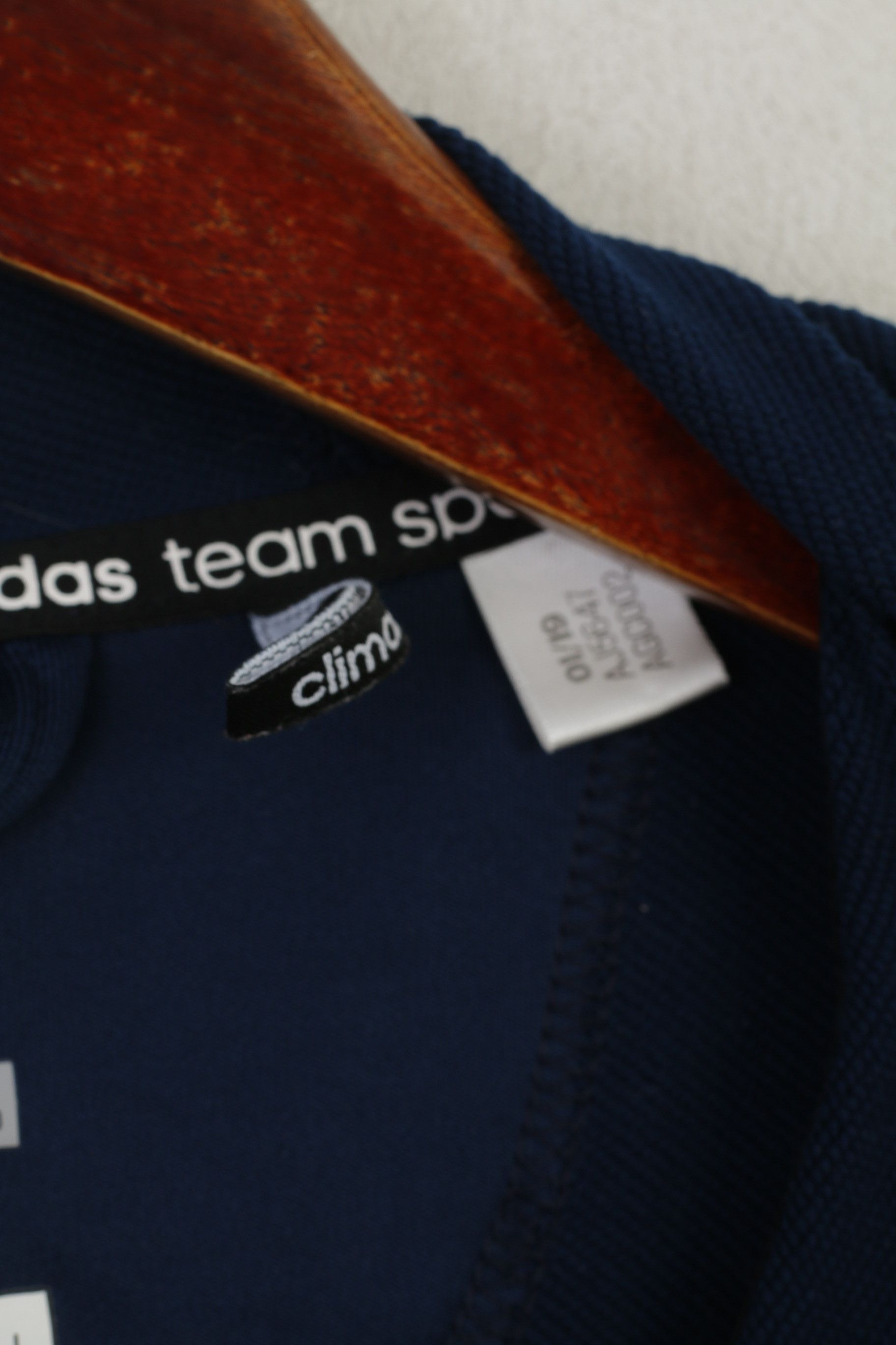 Adidas Adidas Team Men XL Sweatshirt Navy Climalite 1204 Size US XL / EU 56 / 4 - 7 Thumbnail