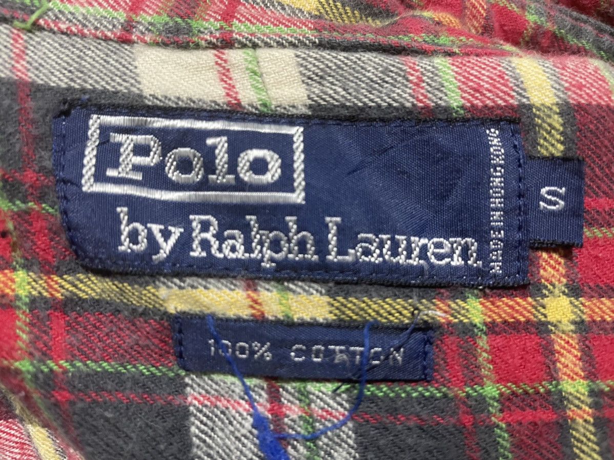 Vintage Rare Polo Ralph Lauren Flanel With Custom Patchwork Size US S / EU 44-46 / 1 - 6 Thumbnail