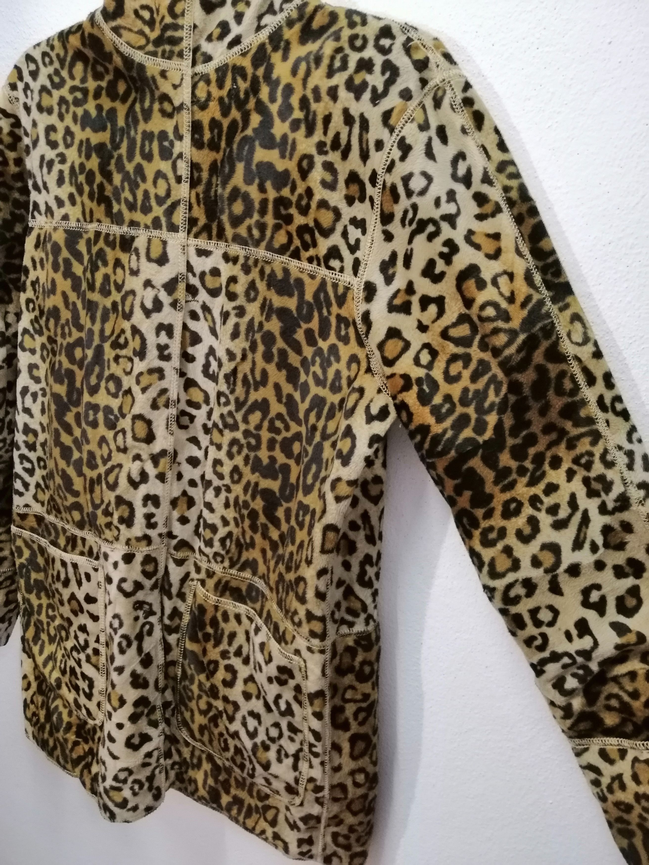 Japanese Brand × Leather DRITA LEAPORD & BLACK RIVERSIBLE JACKET Size US L / EU 52-54 / 3 - 7 Thumbnail