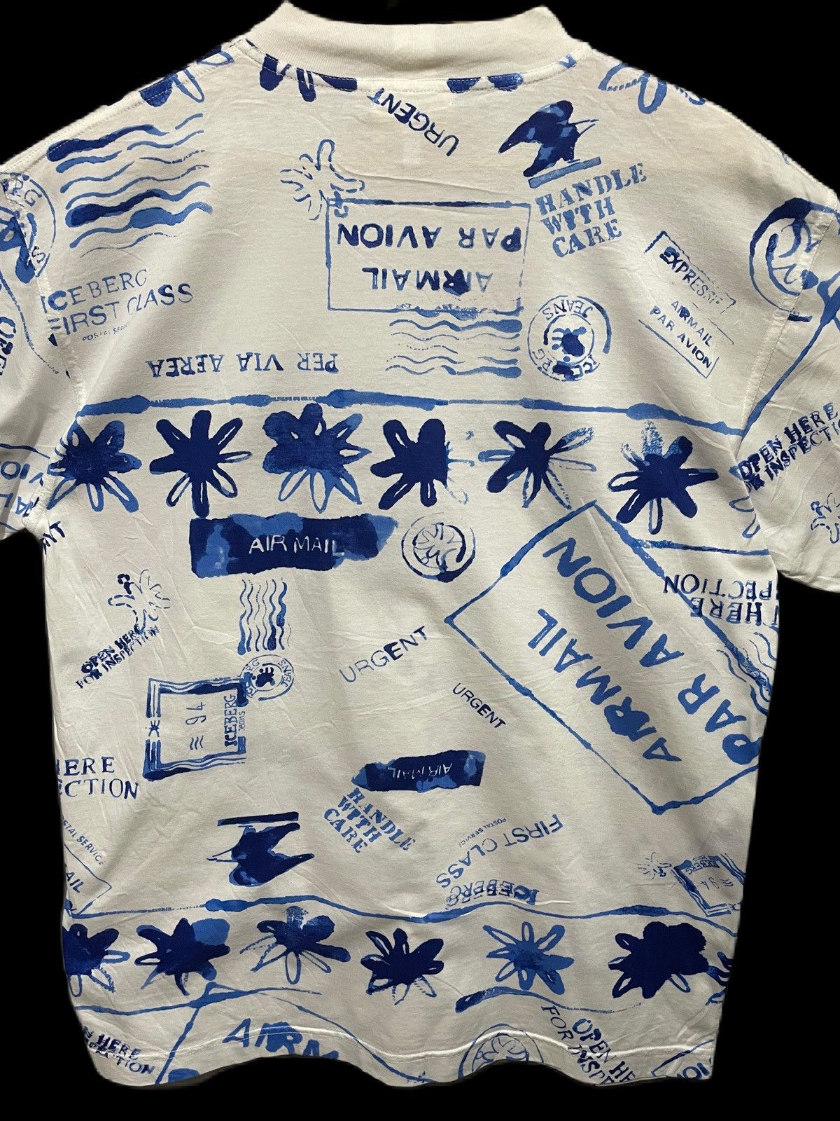 Iceberg Rare Vintage 1993 Iceberg Full Prints Shirt Size US L / EU 52-54 / 3 - 6 Thumbnail