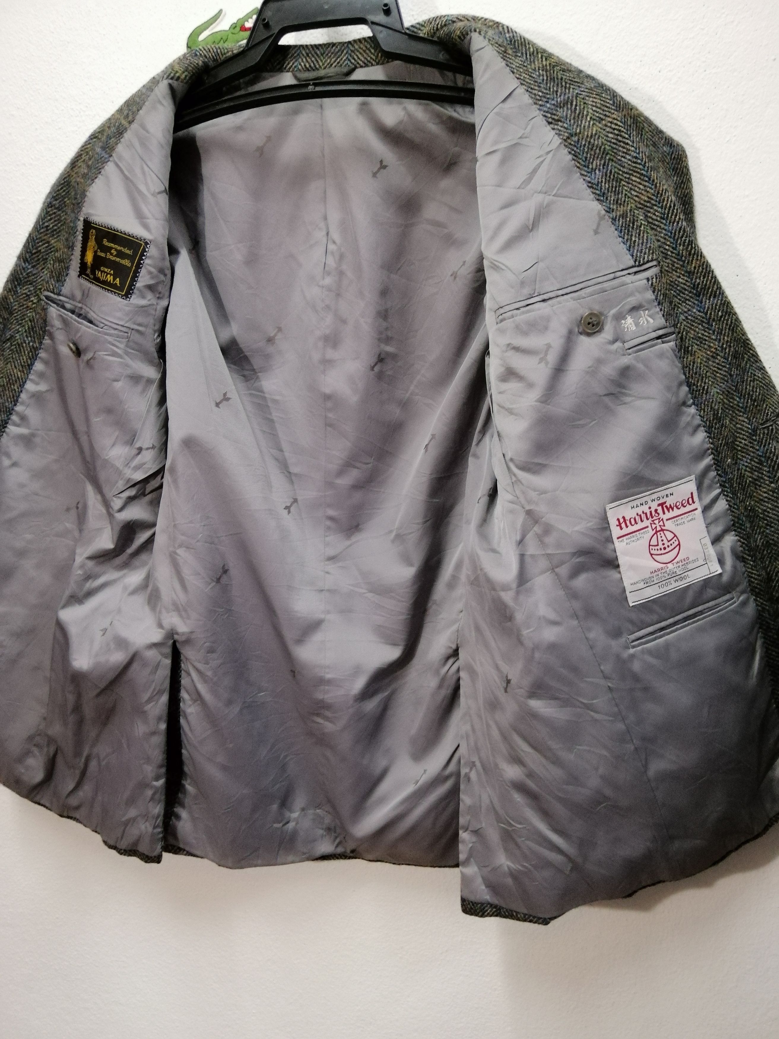 Harris Tweed × Japanese Brand HARRIS TWEED X GINZA YAJIMA Size US M / EU 48-50 / 2 - 8 Thumbnail