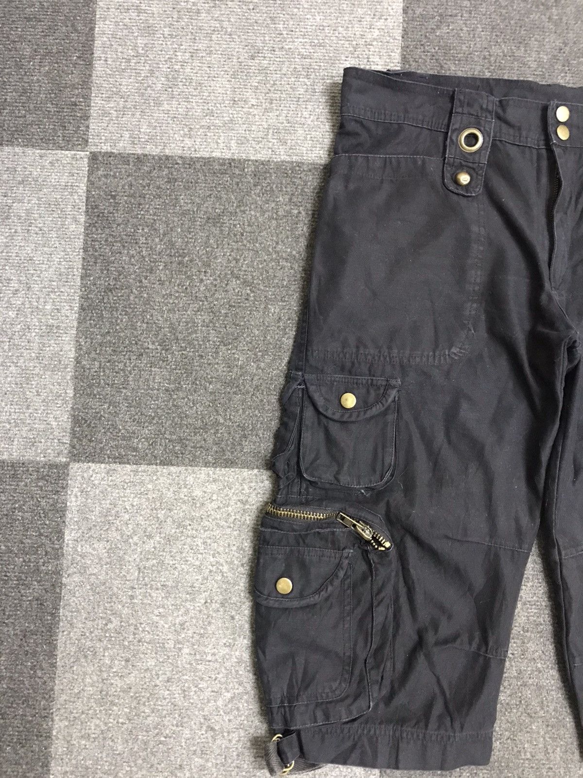 Japanese Brand CLONEDEVGRU Hell of Pockets Short Pant Size US 31 - 3 Thumbnail