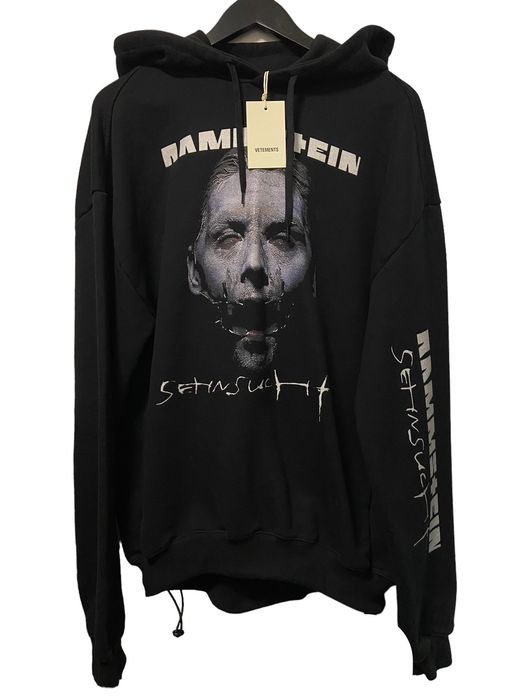 Vetements DS vetements rammstein hoodie | Grailed