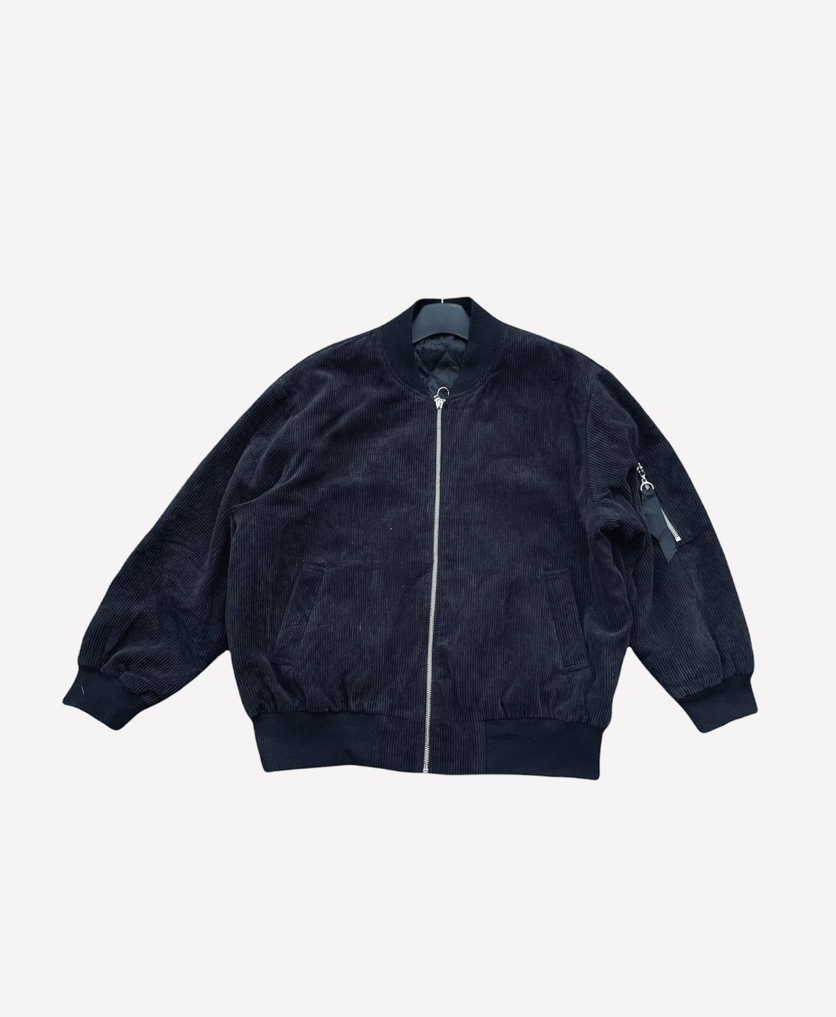 Japanese Brand Retro Girl Japan Coduroy Bomber Jacket Size US XL / EU 56 / 4 - 1 Thumbnail