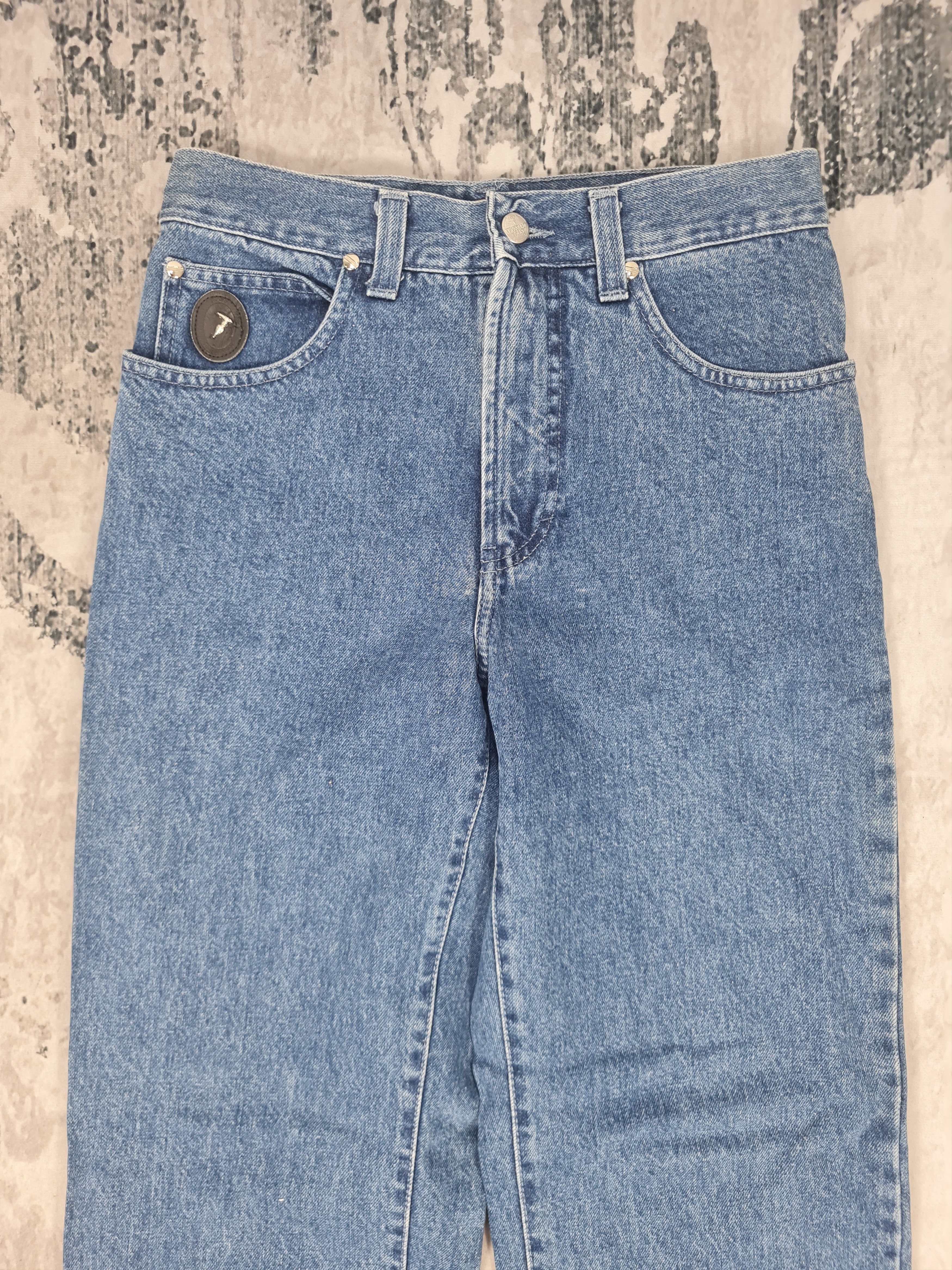 Trussardi Vtg TRUSSARDI JEANS Carrot Cut Designer 28x33 Jeans JB0103 Size US 28 / EU 44 - 4 Thumbnail