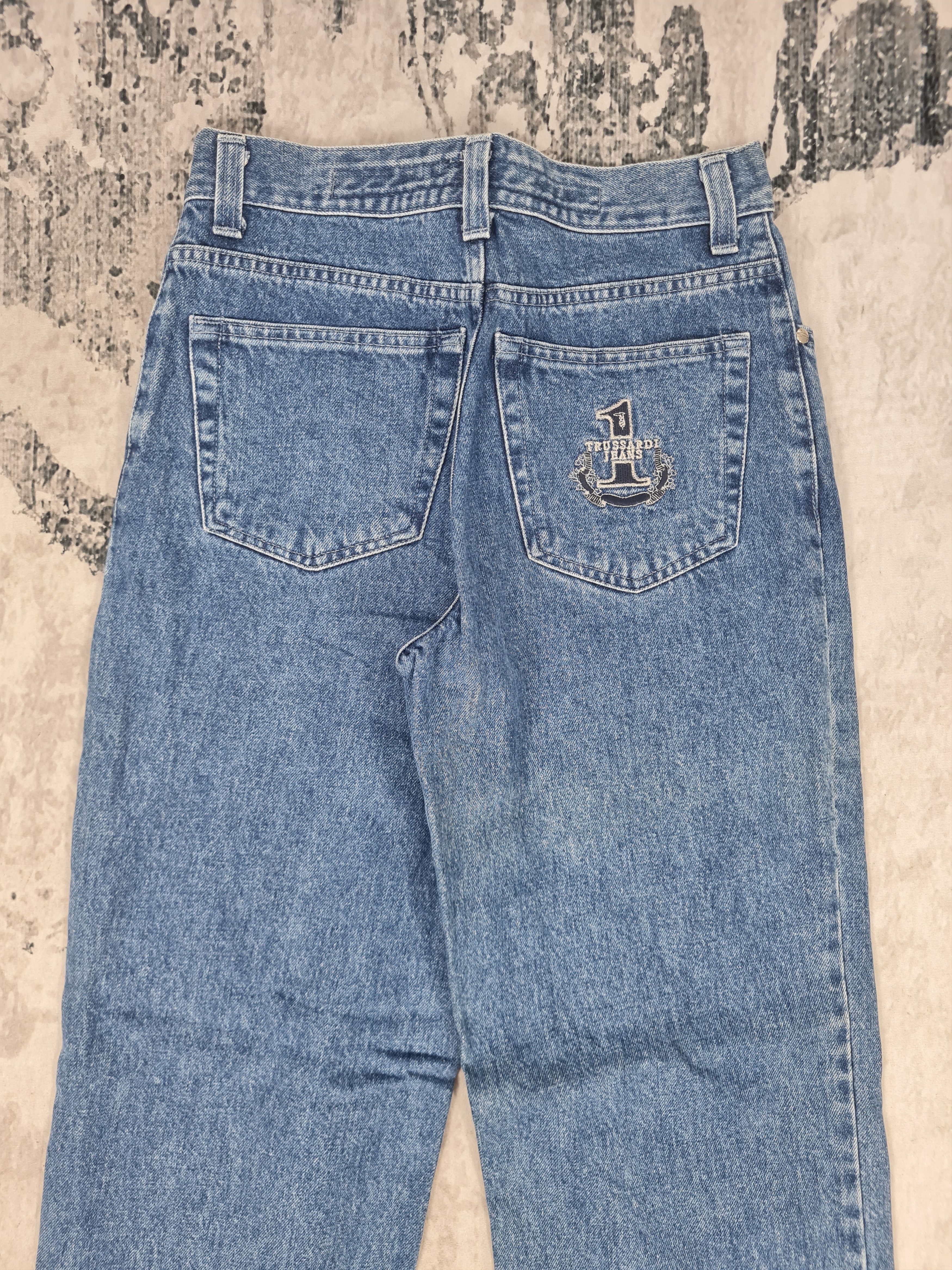 Trussardi Vtg TRUSSARDI JEANS Carrot Cut Designer 28x33 Jeans JB0103 Size US 28 / EU 44 - 8 Thumbnail