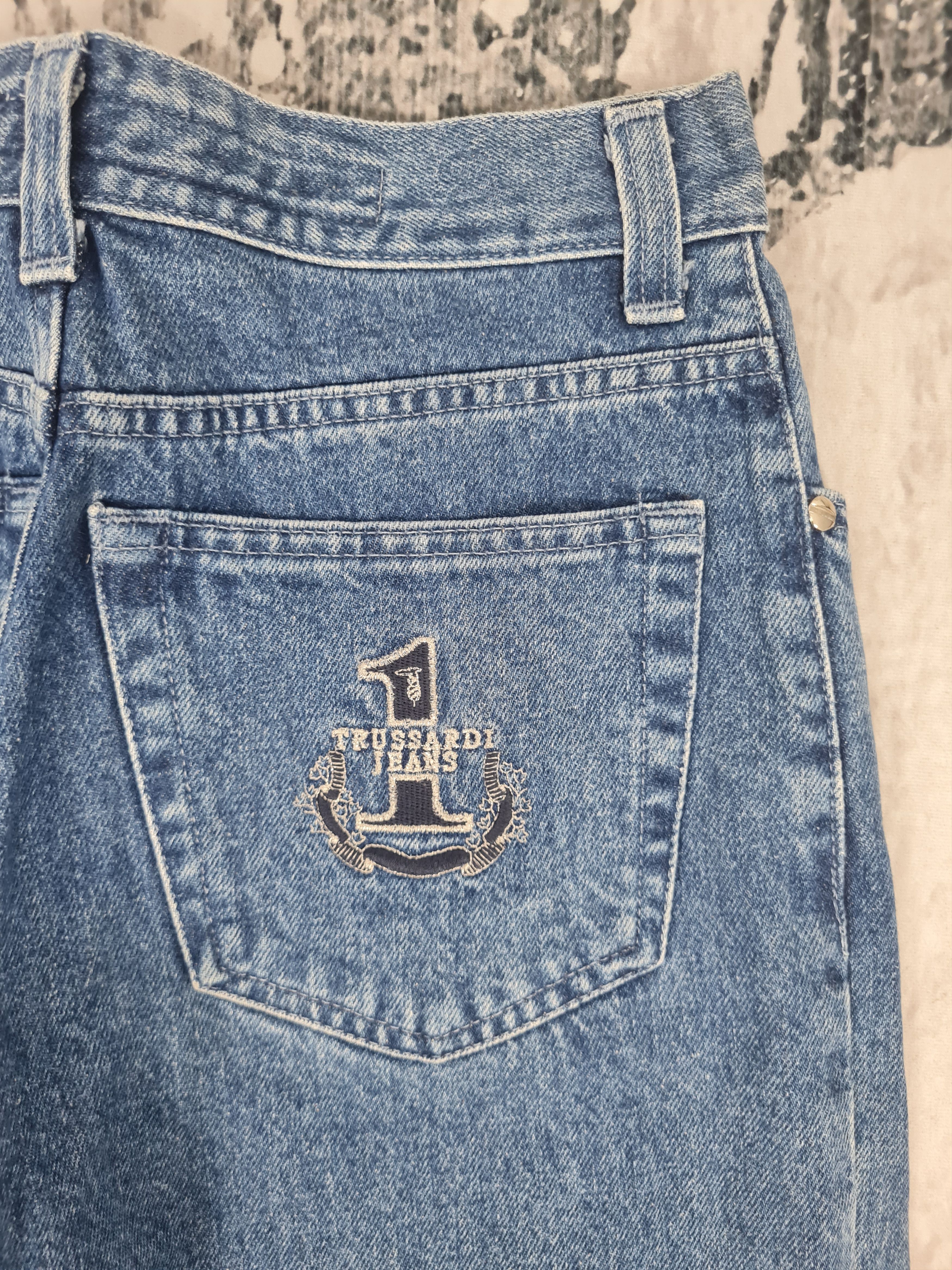 Trussardi Vtg TRUSSARDI JEANS Carrot Cut Designer 28x33 Jeans JB0103 Size US 28 / EU 44 - 9 Thumbnail