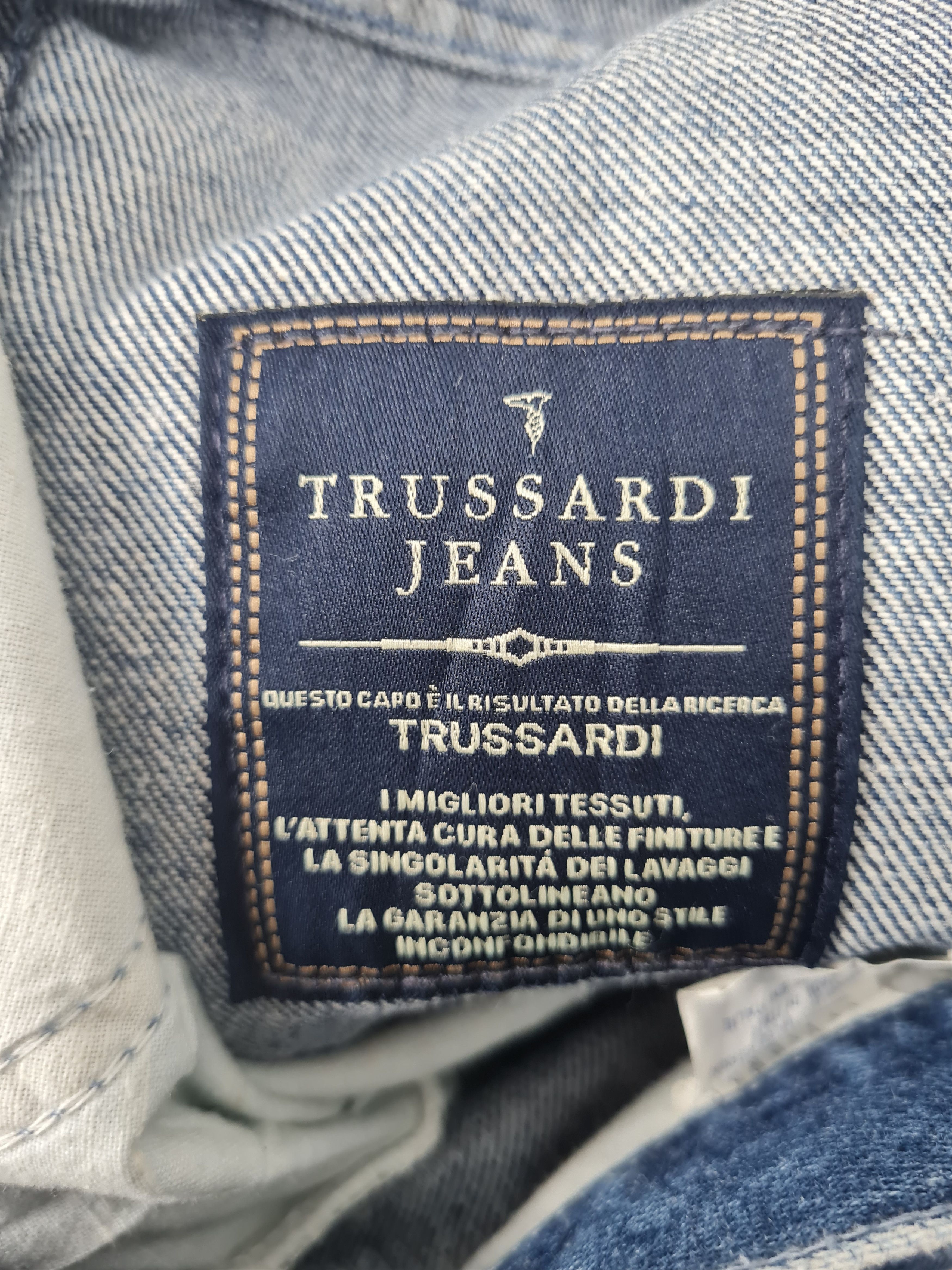 Trussardi Vtg TRUSSARDI JEANS Carrot Cut Designer 28x33 Jeans JB0103 Size US 28 / EU 44 - 12 Thumbnail