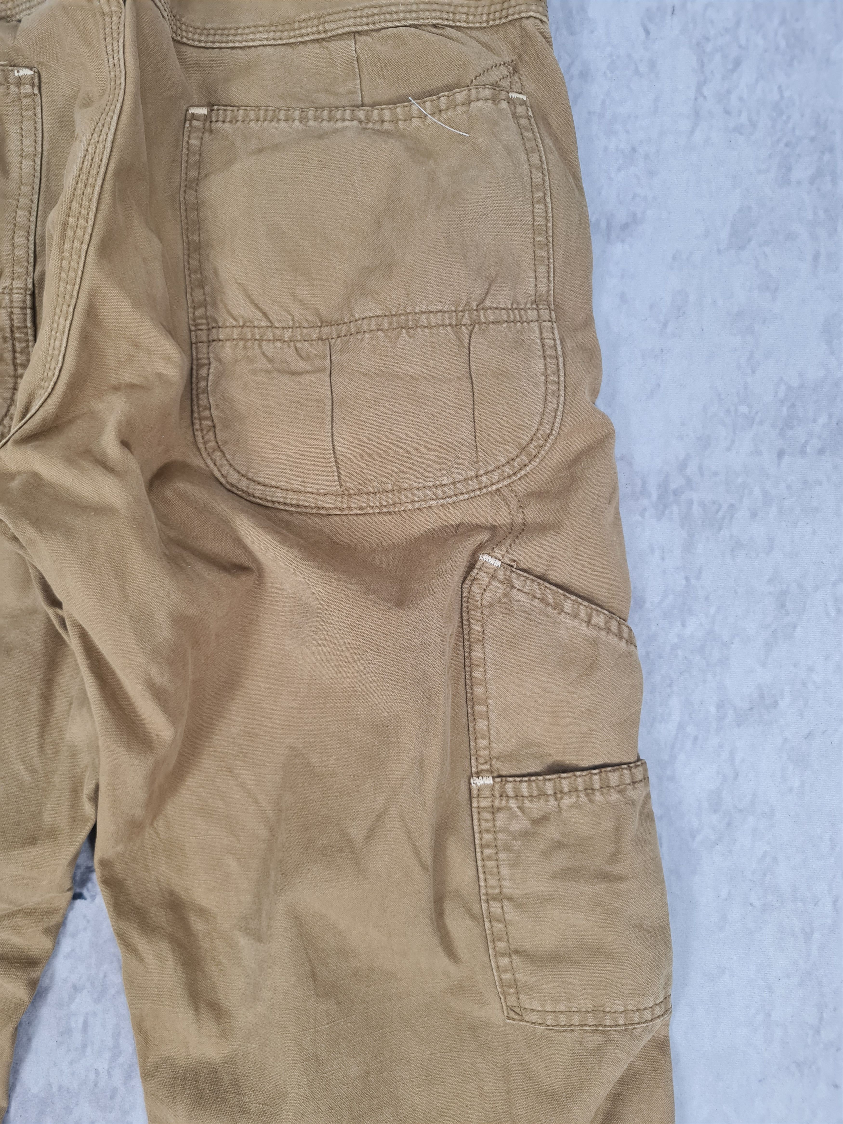 Johnbull JOHN BULL Cargo Tactical Workwear Cropped 32x28 Pants JB0118 Size US 32 / EU 48 - 9 Thumbnail