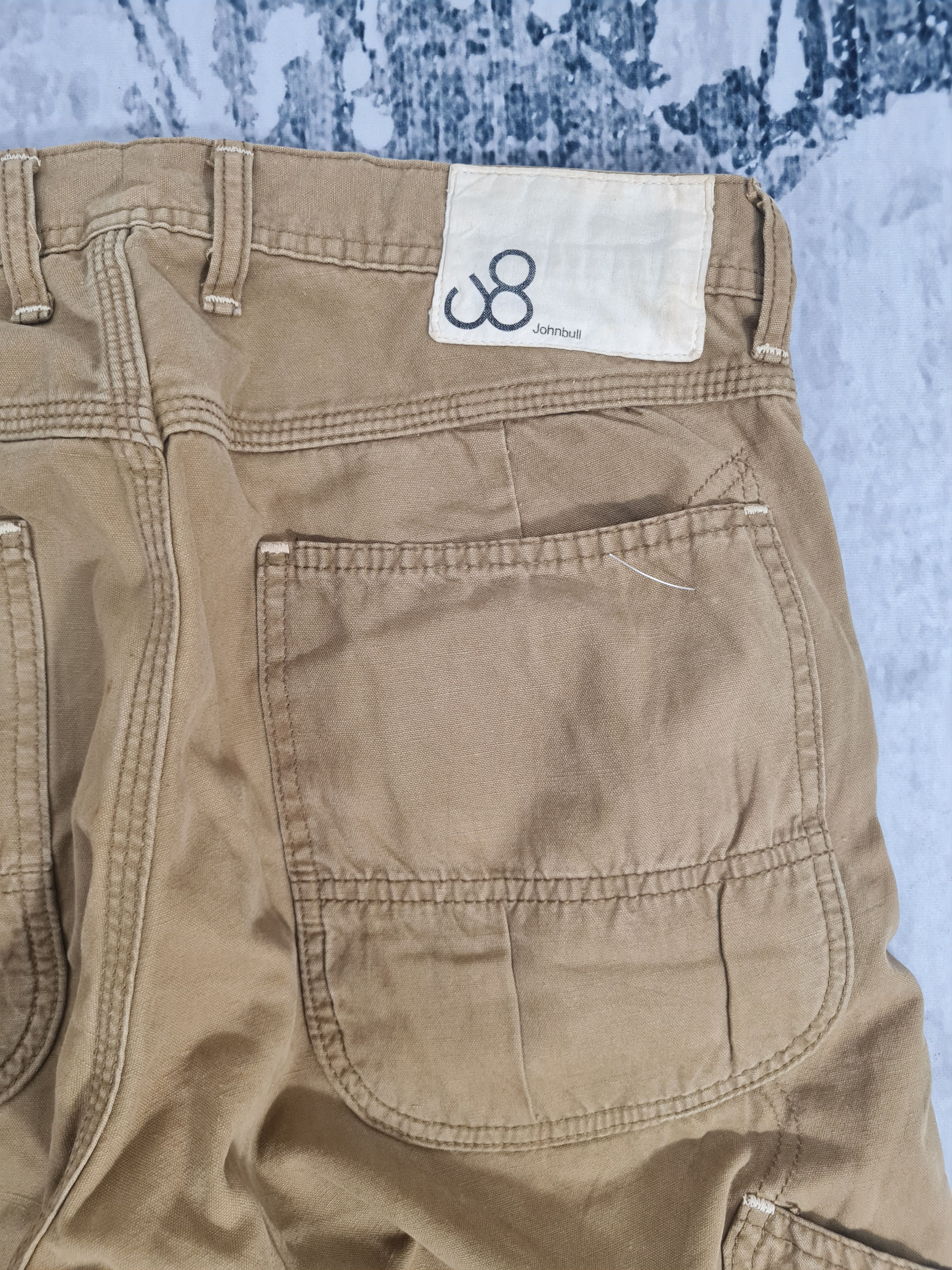 Johnbull JOHN BULL Cargo Tactical Workwear Cropped 32x28 Pants JB0118 Size US 32 / EU 48 - 10 Thumbnail