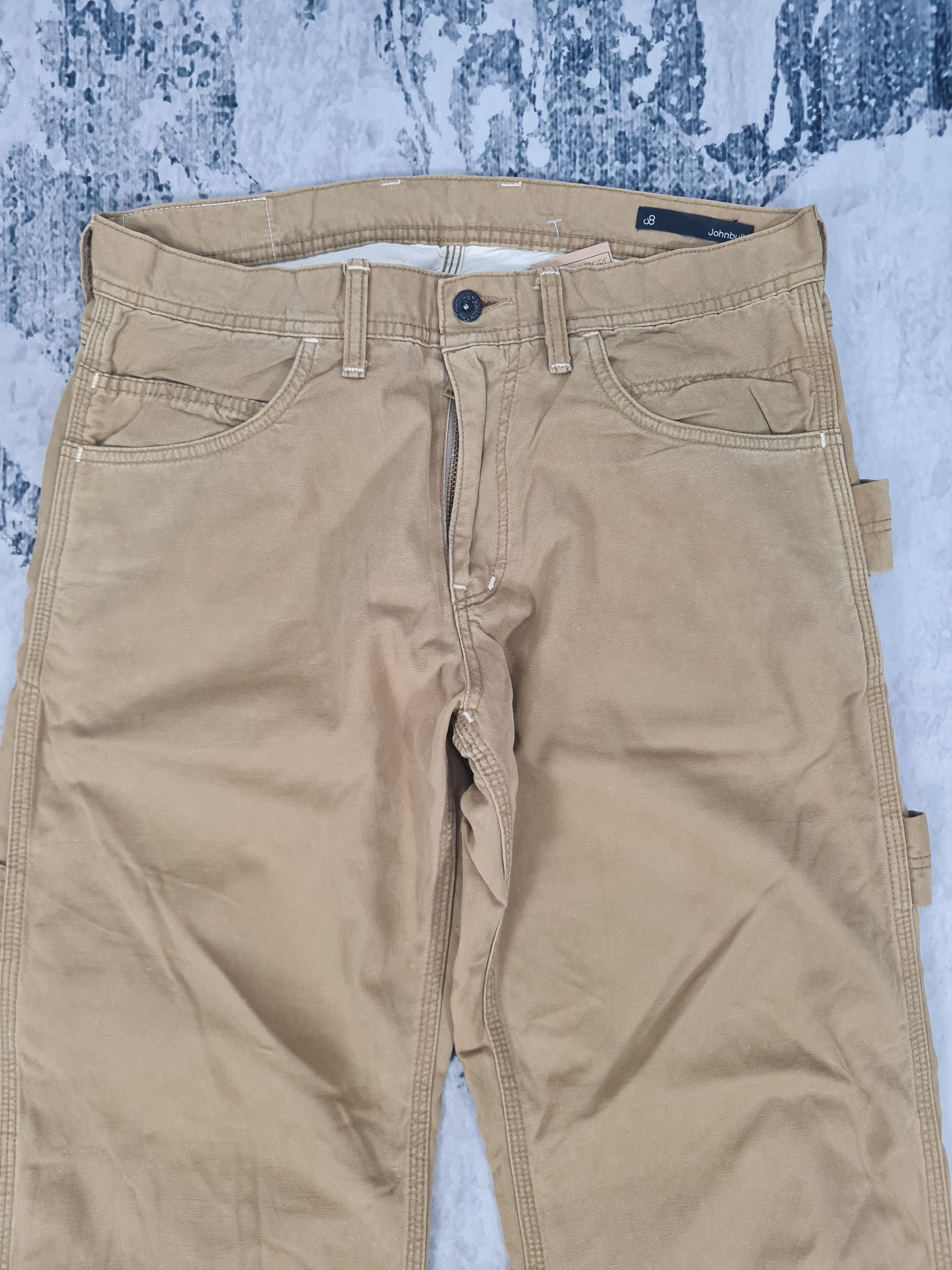 Johnbull JOHN BULL Cargo Tactical Workwear Cropped 32x28 Pants JB0118 Size US 32 / EU 48 - 5 Thumbnail