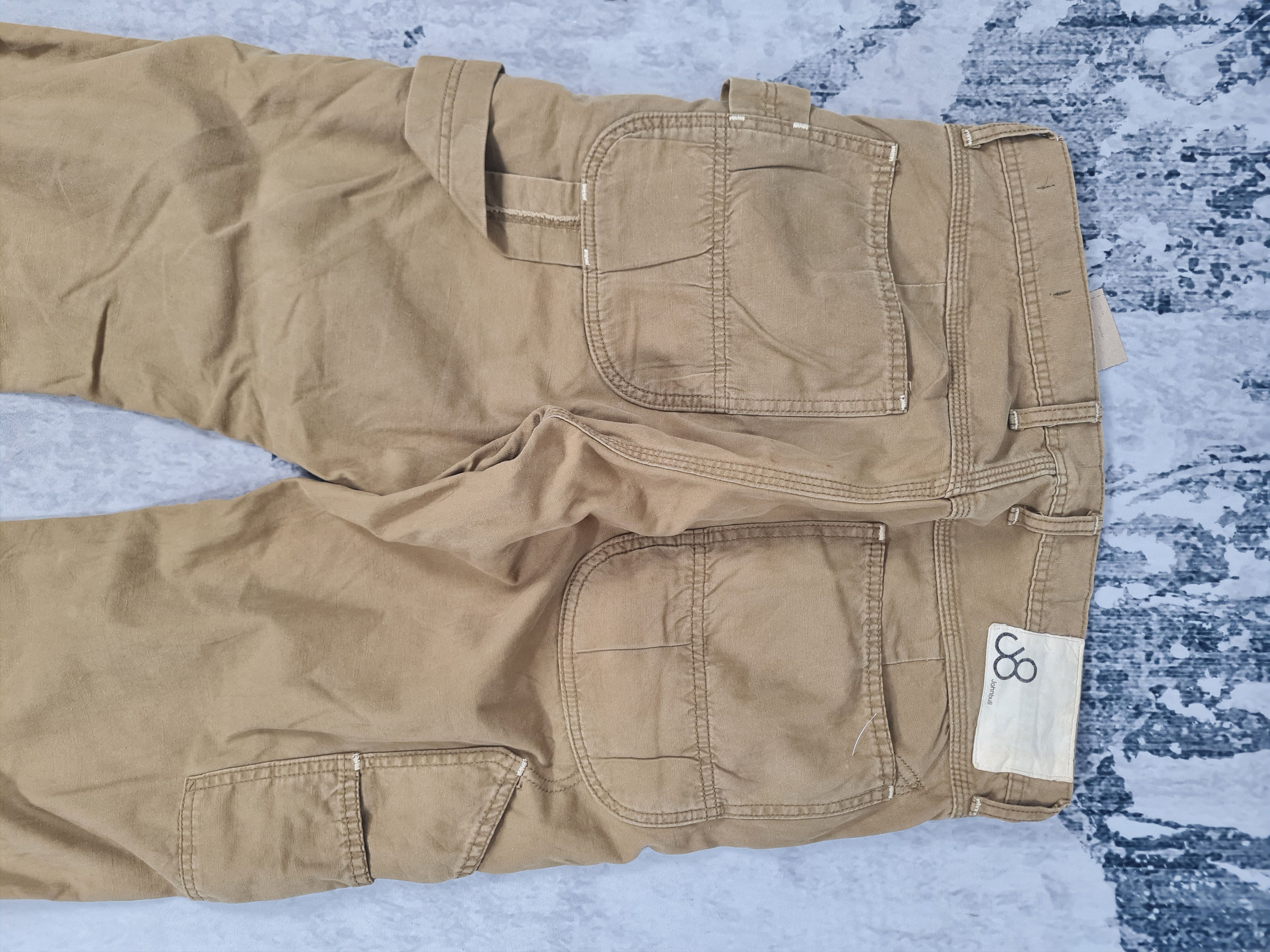 Johnbull JOHN BULL Cargo Tactical Workwear Cropped 32x28 Pants JB0118 Size US 32 / EU 48 - 8 Thumbnail
