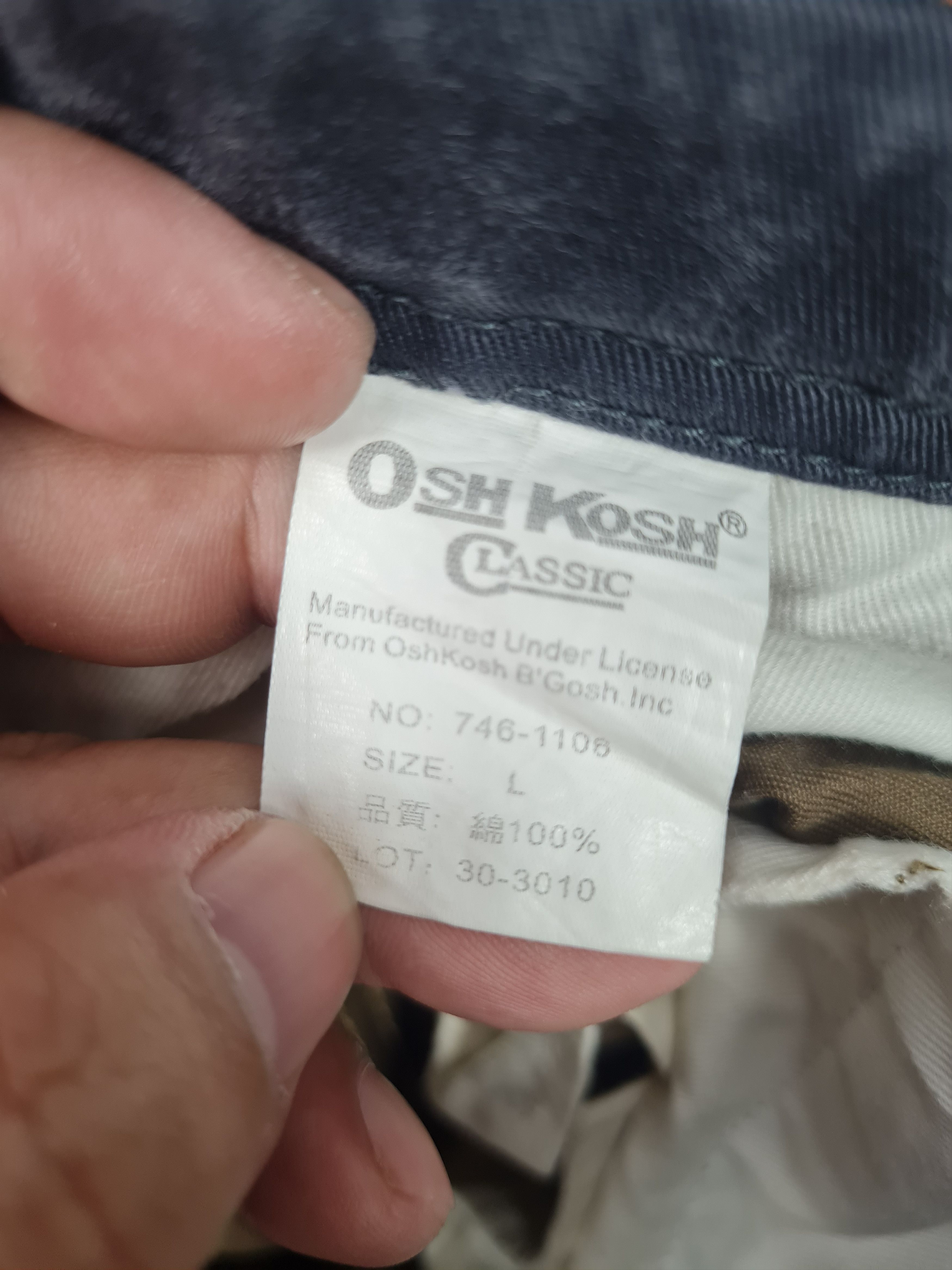 Oshkosh Vtg OSH KOSH Classic Cargo Tactical 33x31 Pants JB0072 Size US 33 - 9 Thumbnail