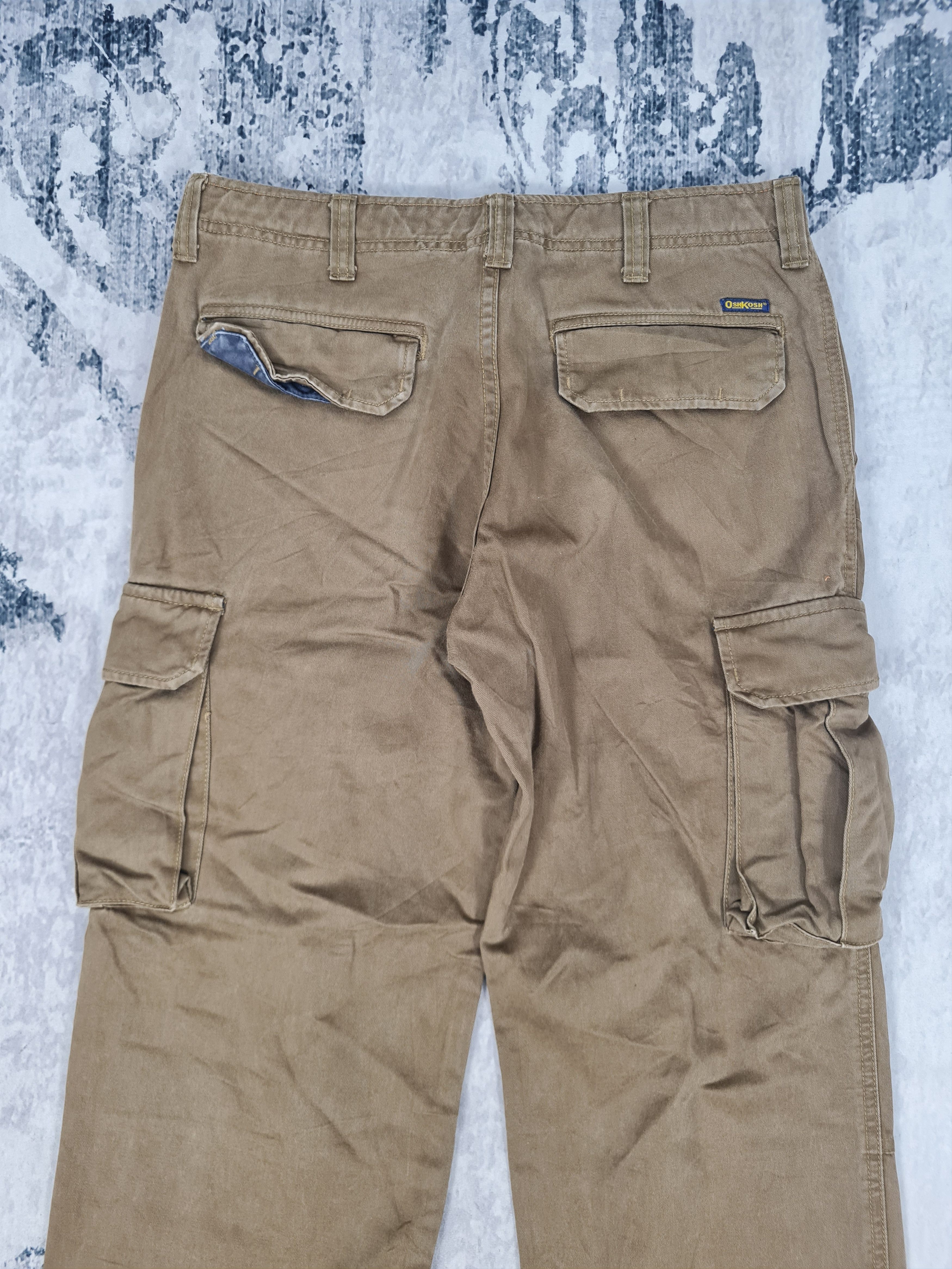 Oshkosh Vtg OSH KOSH Classic Cargo Tactical 33x31 Pants JB0072 Size US 33 - 6 Thumbnail