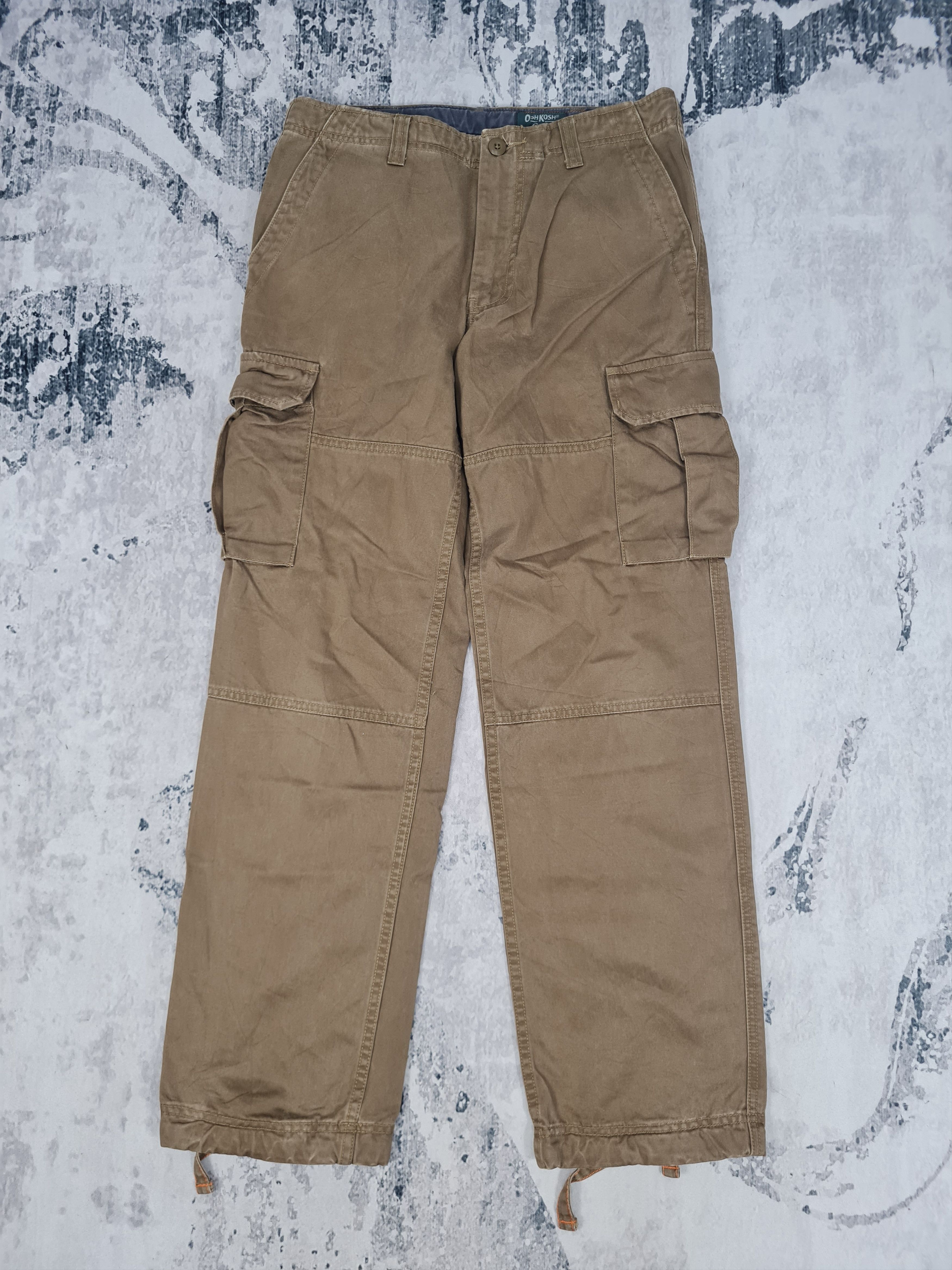 Oshkosh Vtg OSH KOSH Classic Cargo Tactical 33x31 Pants JB0072 Size US 33 - 1 Thumbnail