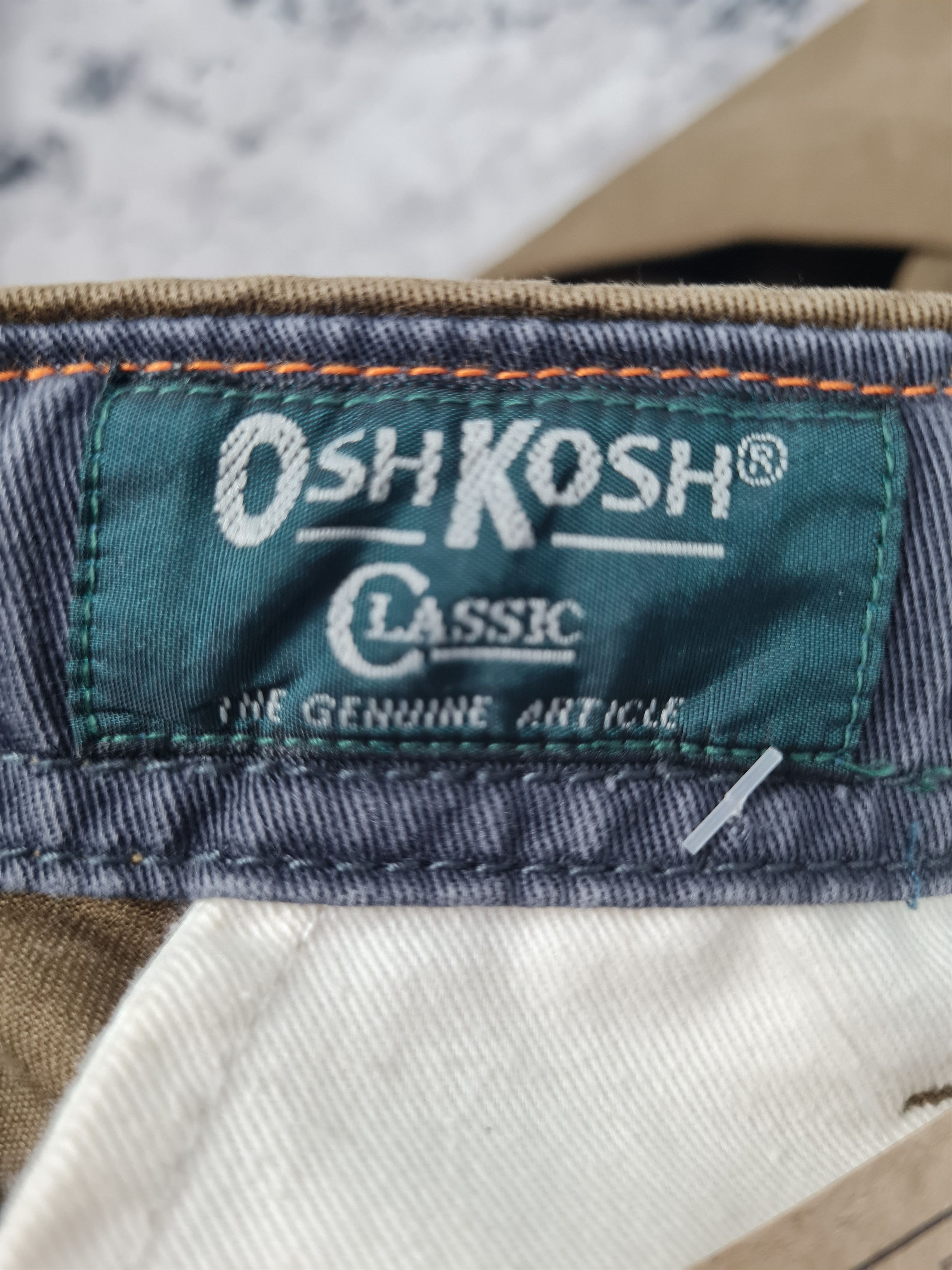 Oshkosh Vtg OSH KOSH Classic Cargo Tactical 33x31 Pants JB0072 Size US 33 - 10 Thumbnail