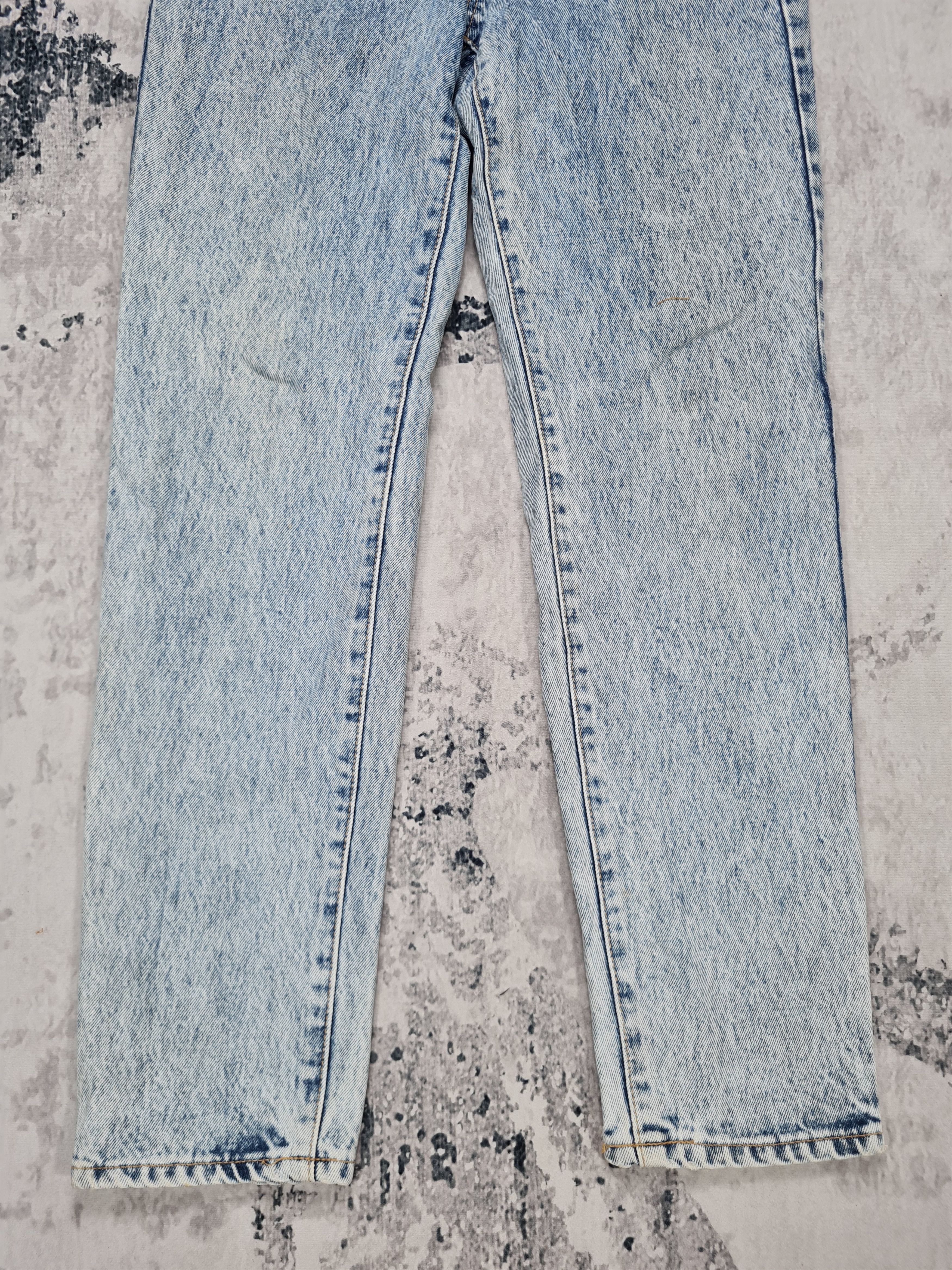 Edwin Vintage EDWIN Light Wash Stone Wash Jeans 29x30 JB0004 Size US 29 - 3 Thumbnail
