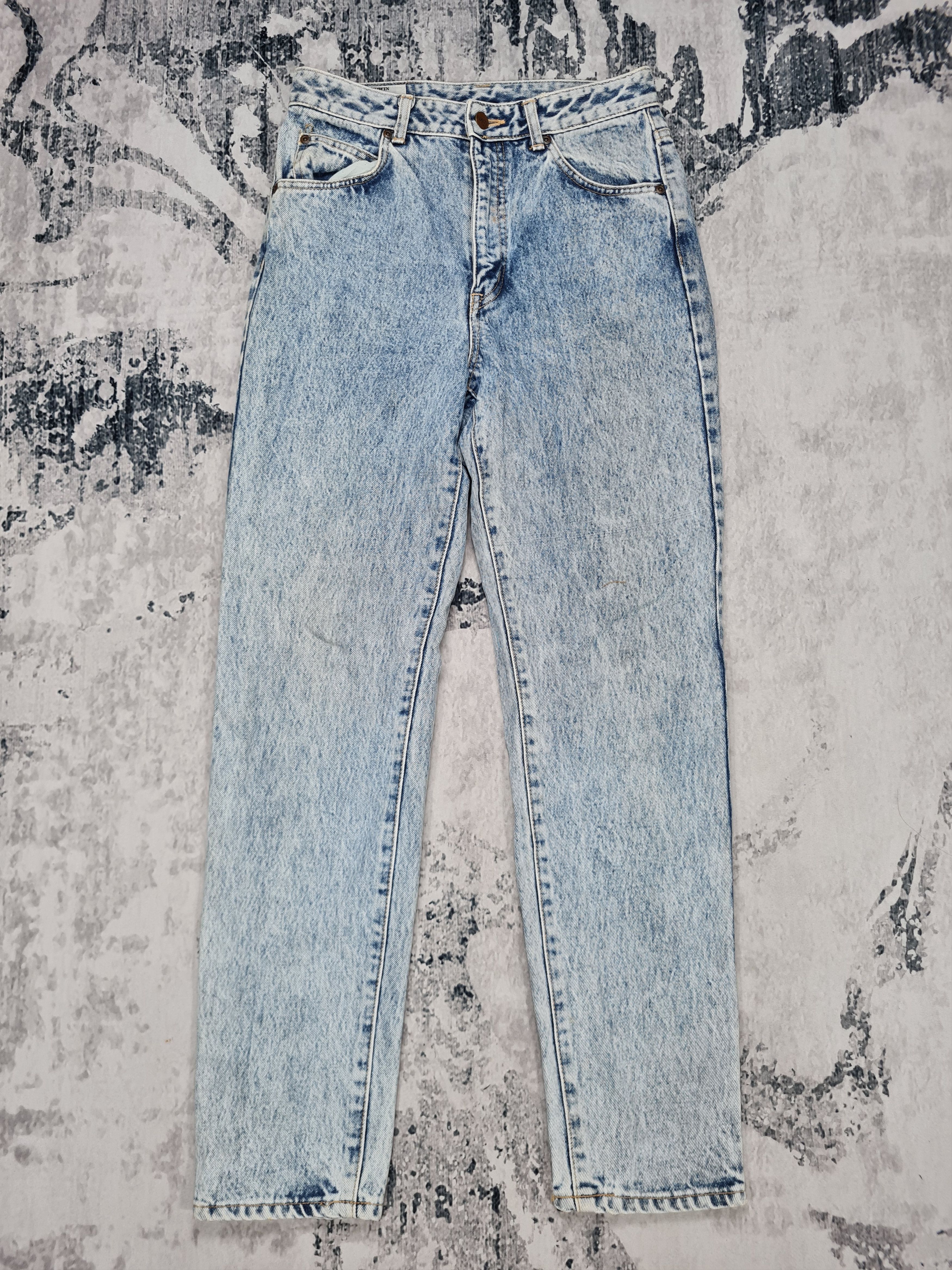 Edwin Vintage EDWIN Light Wash Stone Wash Jeans 29x30 JB0004 Size US 29 - 2 Thumbnail