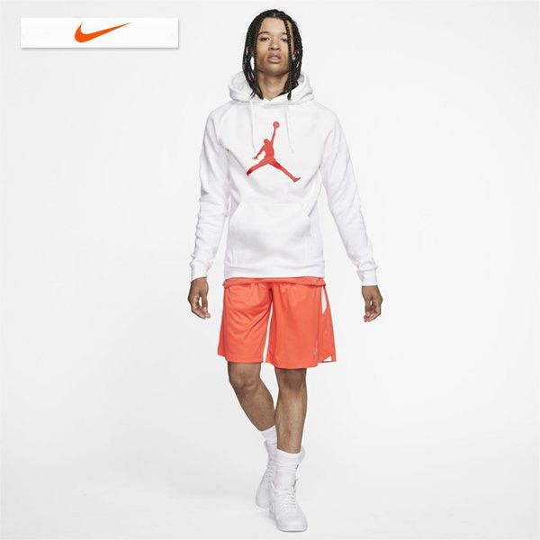 Jordan Jumpman Logo - Men's Fleece Pullover Hoodie