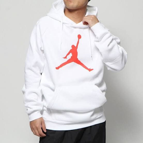 Jordan Jumpman Logo - Men's Fleece Pullover Hoodie