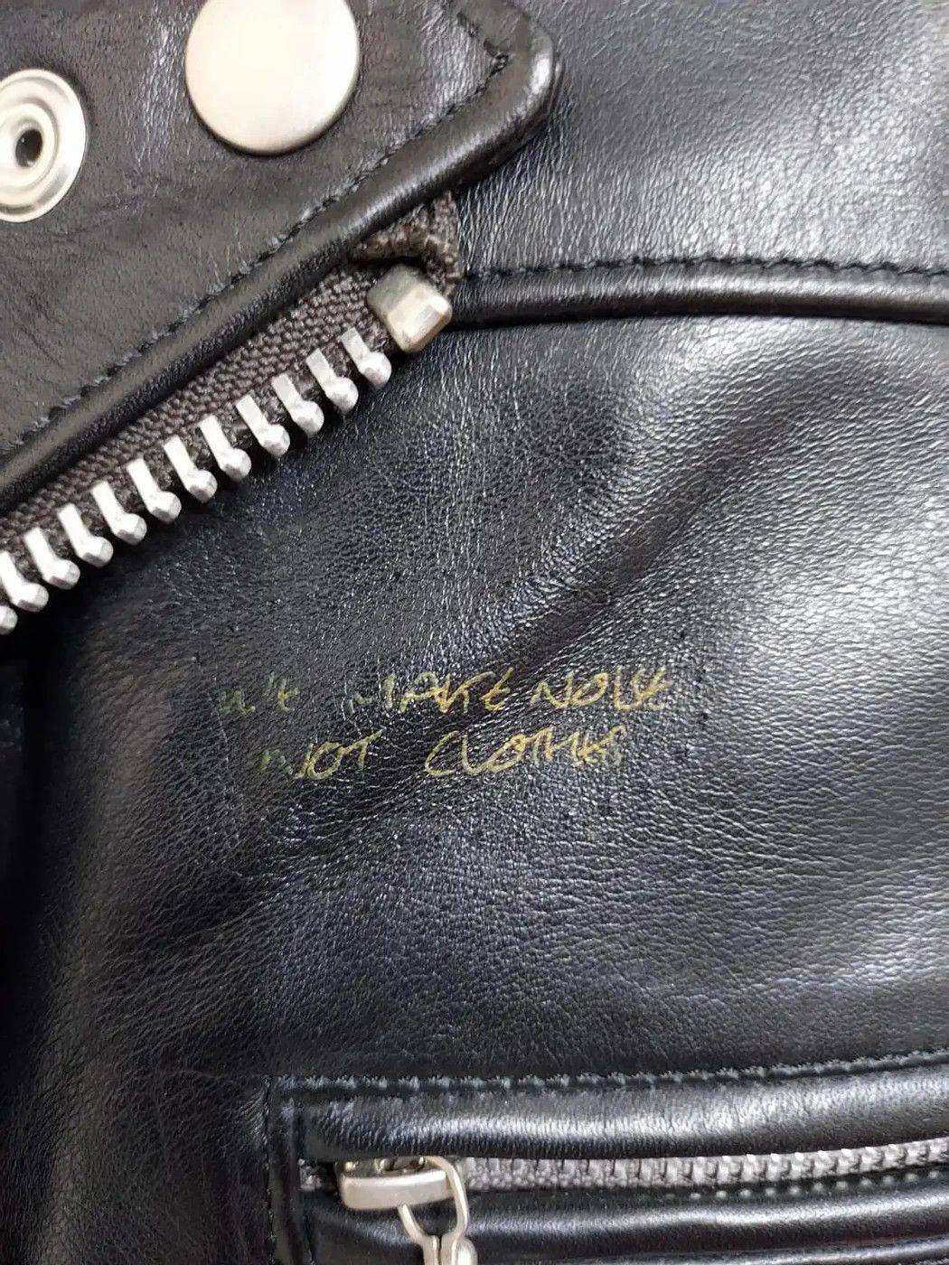 Undercover SS14 WMNNC Double Rider Biker Black Leather Jacket Size US S / EU 44-46 / 1 - 9 Thumbnail